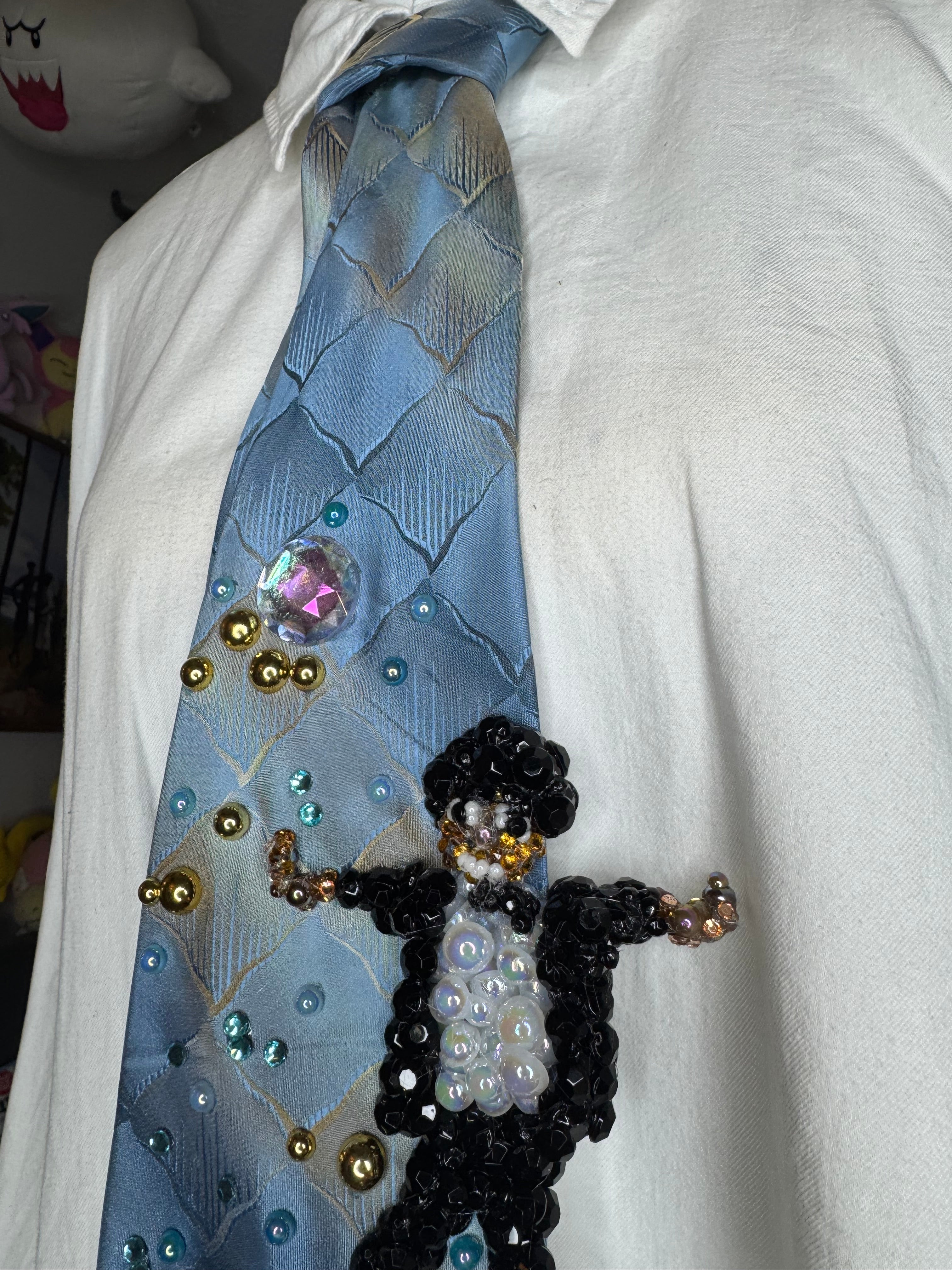 Sky Blue Michael Jackson Triple Clone DSTYGE Music Video Beat Breakdown Tie