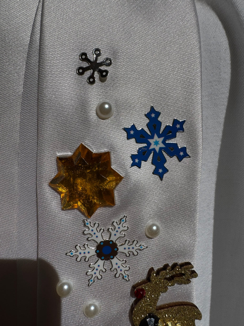 White Snoopy and Woodstock Walking Through Winterland Christmas Tie