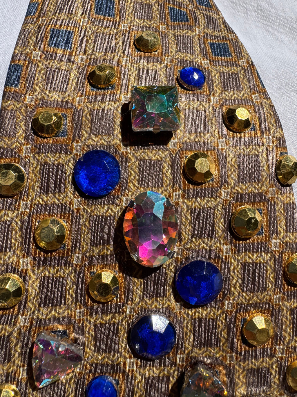Gold Treasure Box Renaissance Heart High Class Royalty Tie