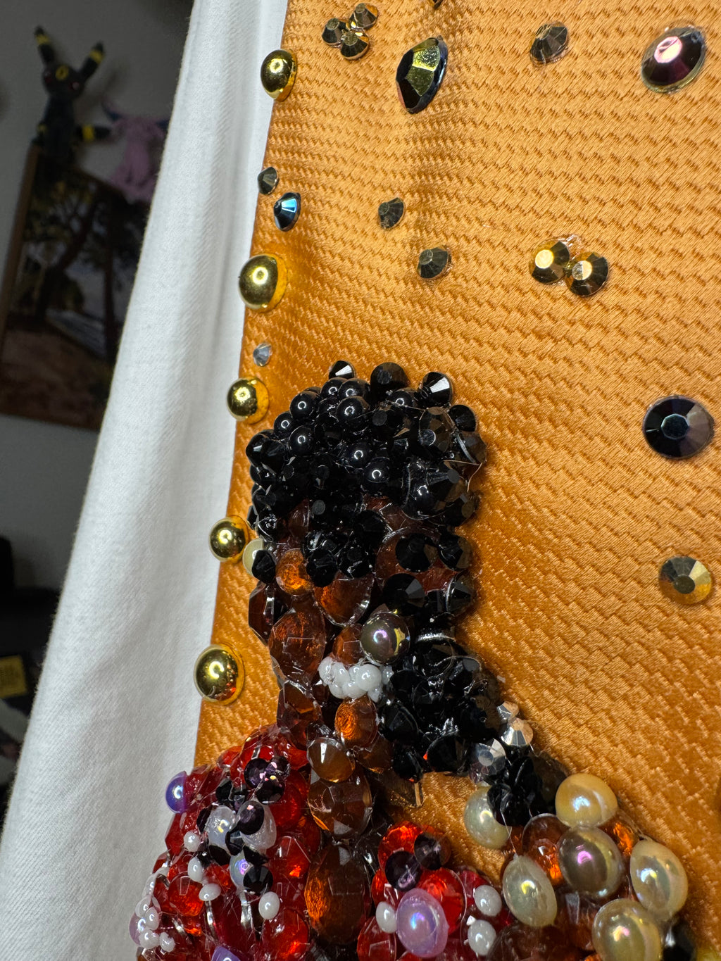Orange Michael Jackson Red Polo Singing On Destiny Tour Jackson 5 1981 Tie