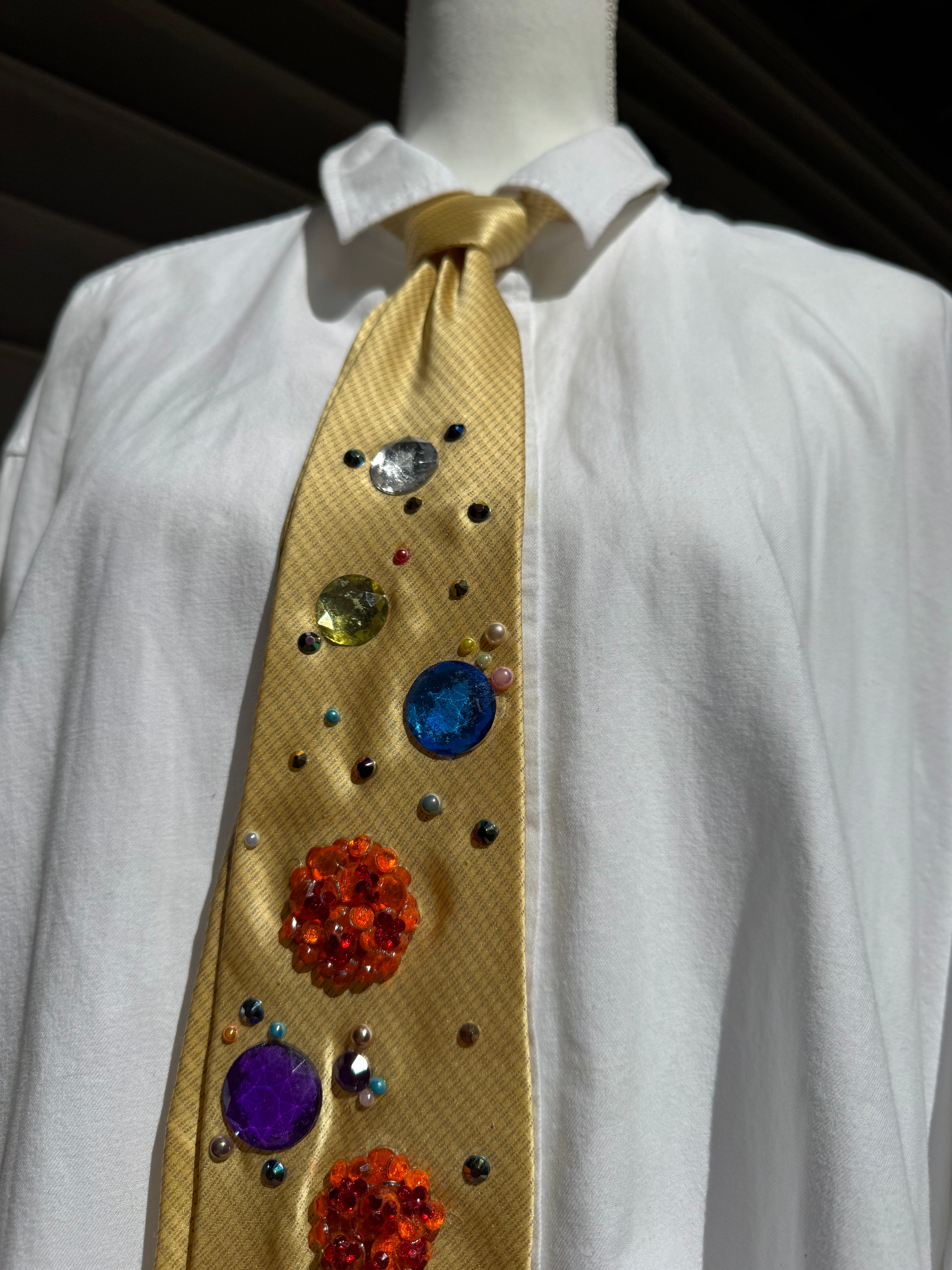 Yellow Gohan With All 7 Dragon Balls DBZ Tie