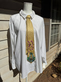Gold Jaguar Head Water Fountain Exotic Royalty Tie
