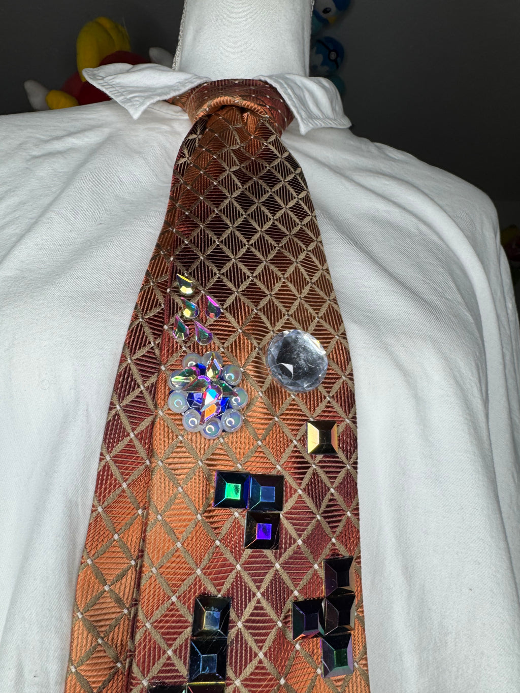 Orange Orange Shy Guy Dodging Blue Shell on Tetris Road 200cc Mario Kart Tie