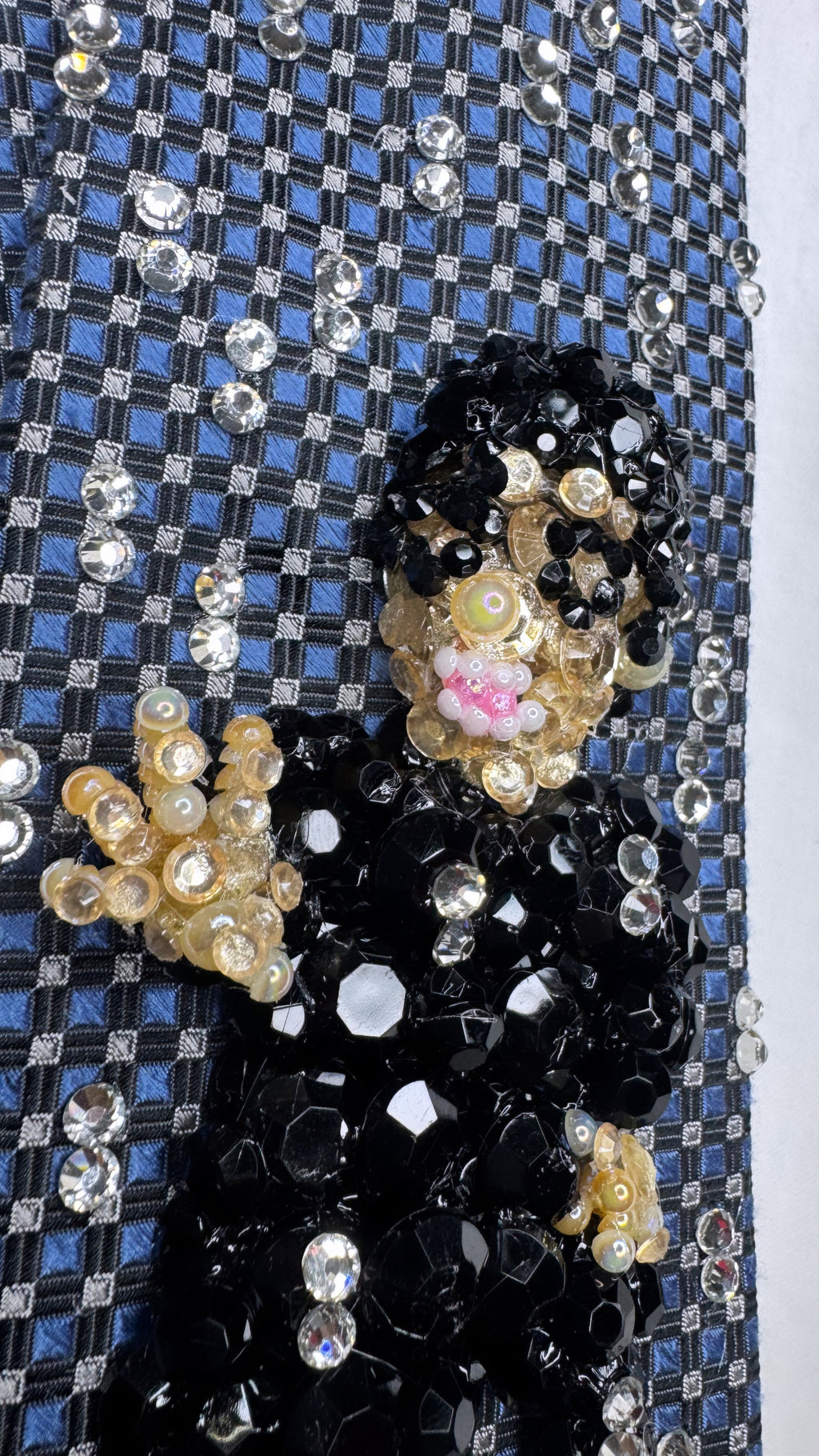 Navy Blue Michael Jackson Reaching Out In the Rain Singing for Stranger in Moscow Music Video