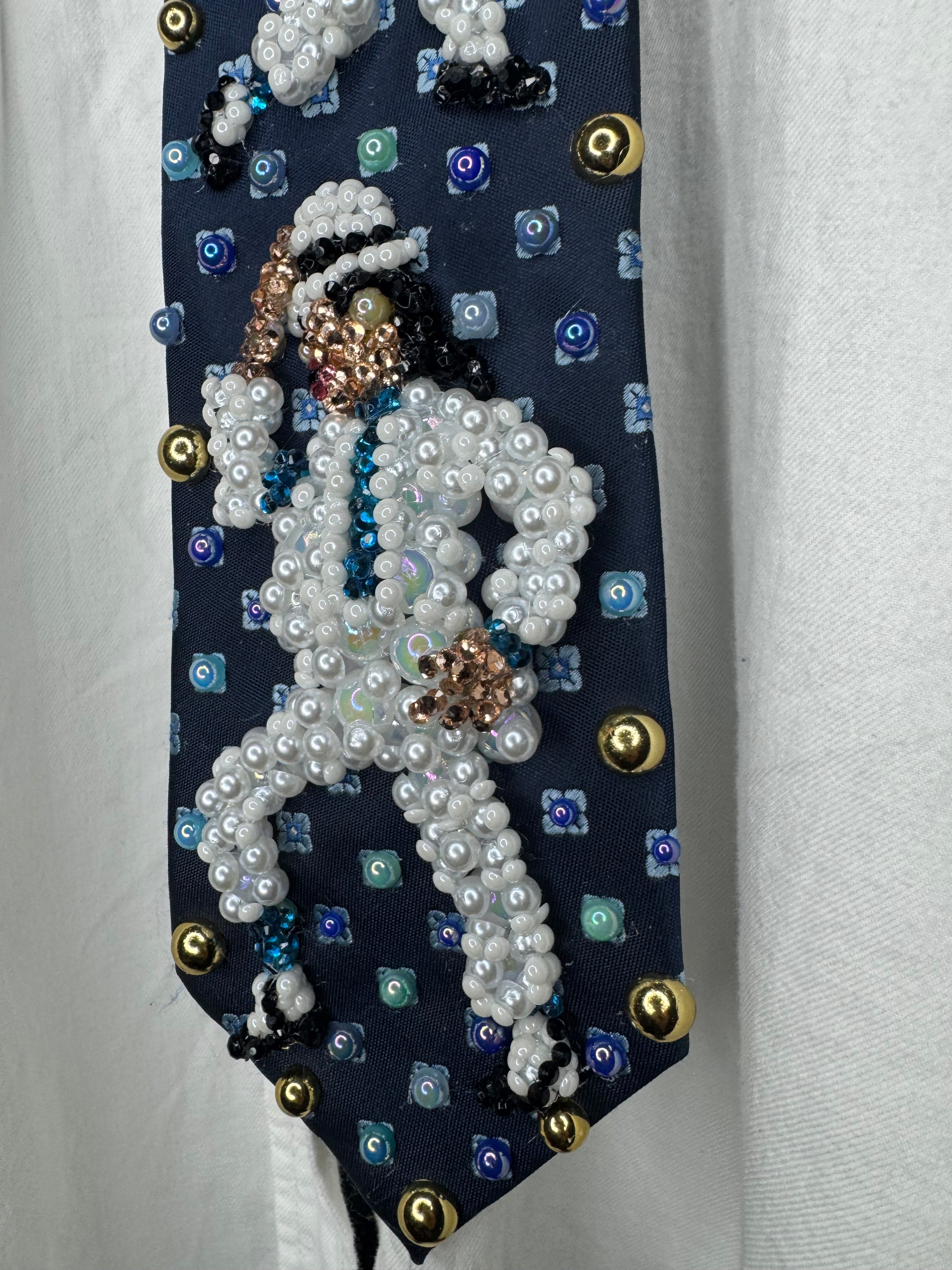 Navy Blue Michael Jackson Double Dance Scene From Smooth Criminal Short Film