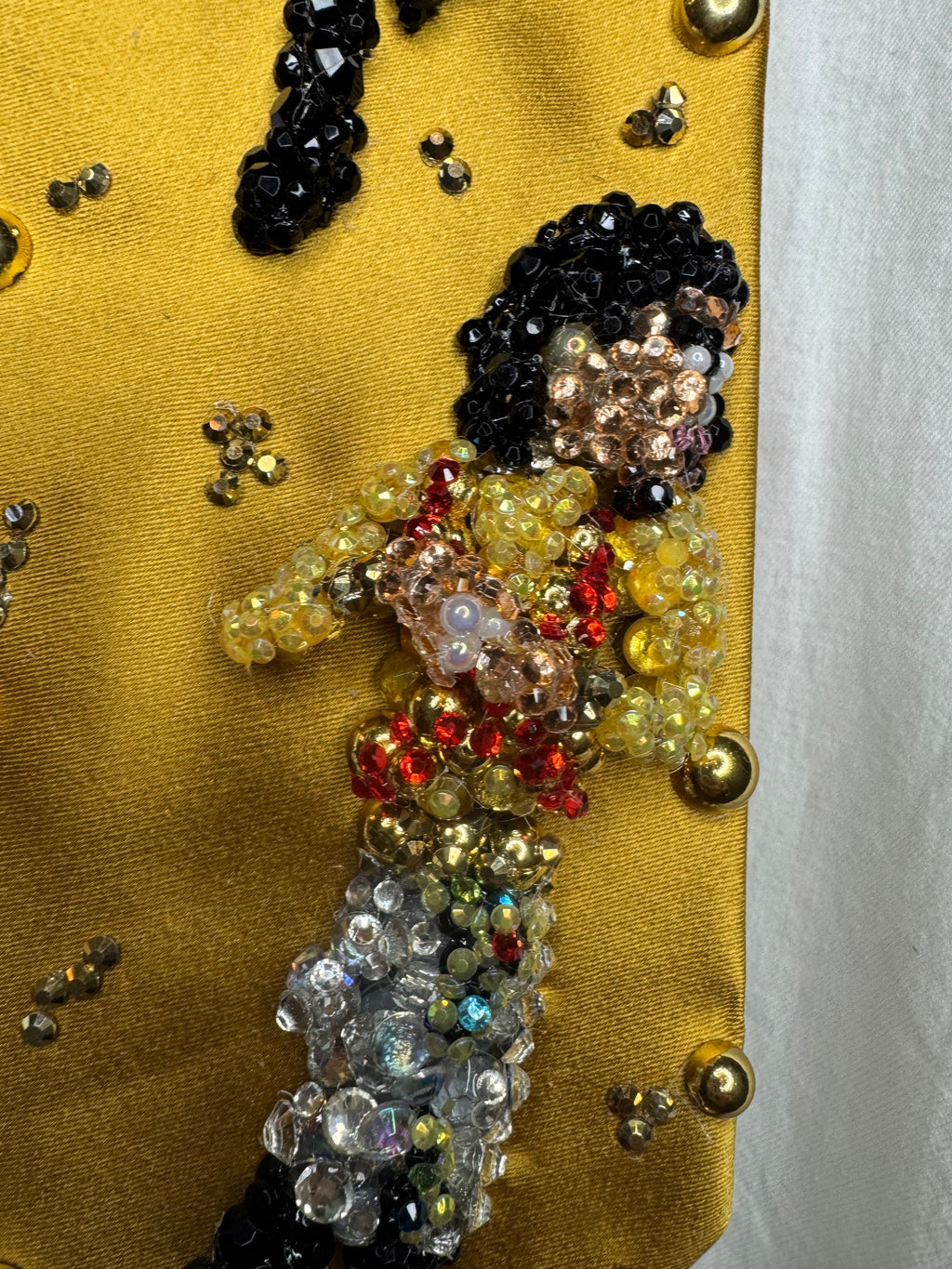 Gold Silk Michael Jackson Hitting T Jump to Hand Tut Twist Double Dance Scene from Remember the Time Short Film