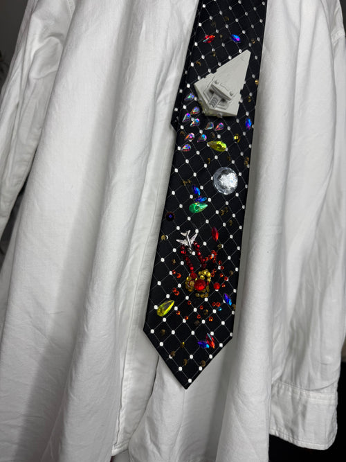 Black Star Destroyer In Combat Star Wars Tie