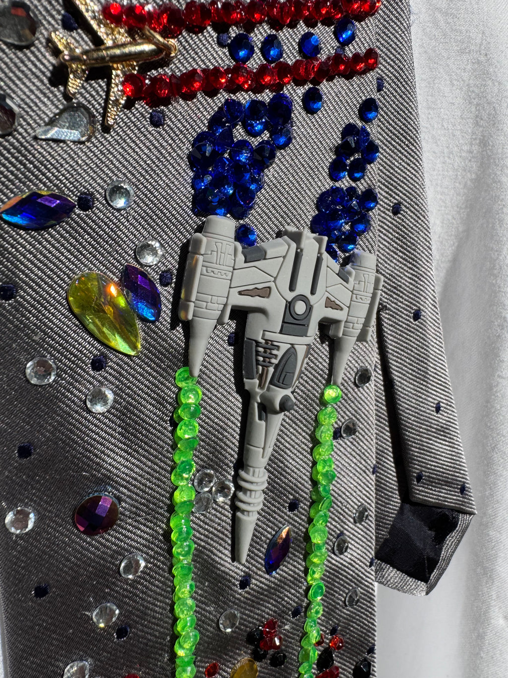Grey N2 Starfighter In Combat Star Wars Tie