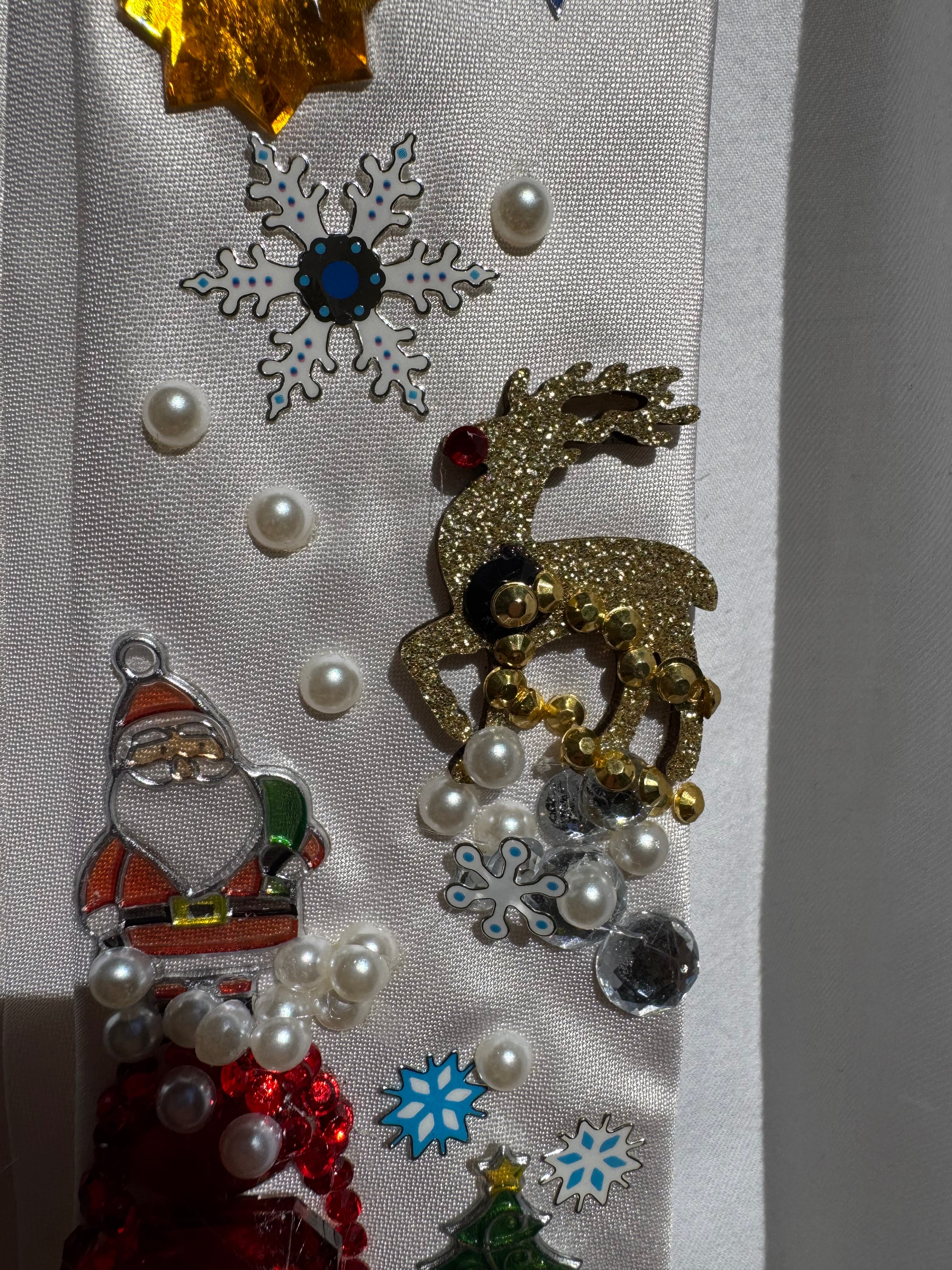 White Snoopy and Woodstock Walking Through Winterland Christmas Tie