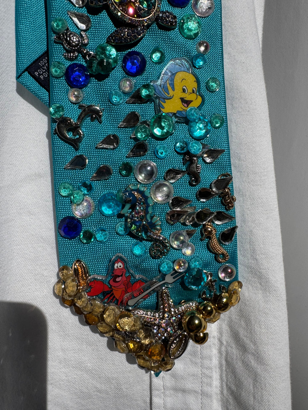 Coral Blue Ariel Under the Sea Movie Tie