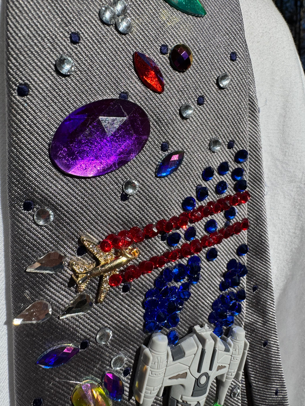 Grey N2 Starfighter In Combat Star Wars Tie