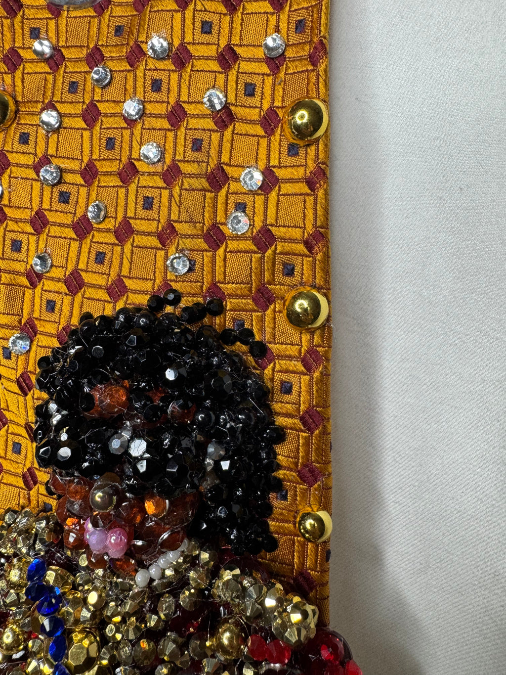 Orange Michael Jackson Red Military Jackson and Black Glove At AMA Thriller Era Tie