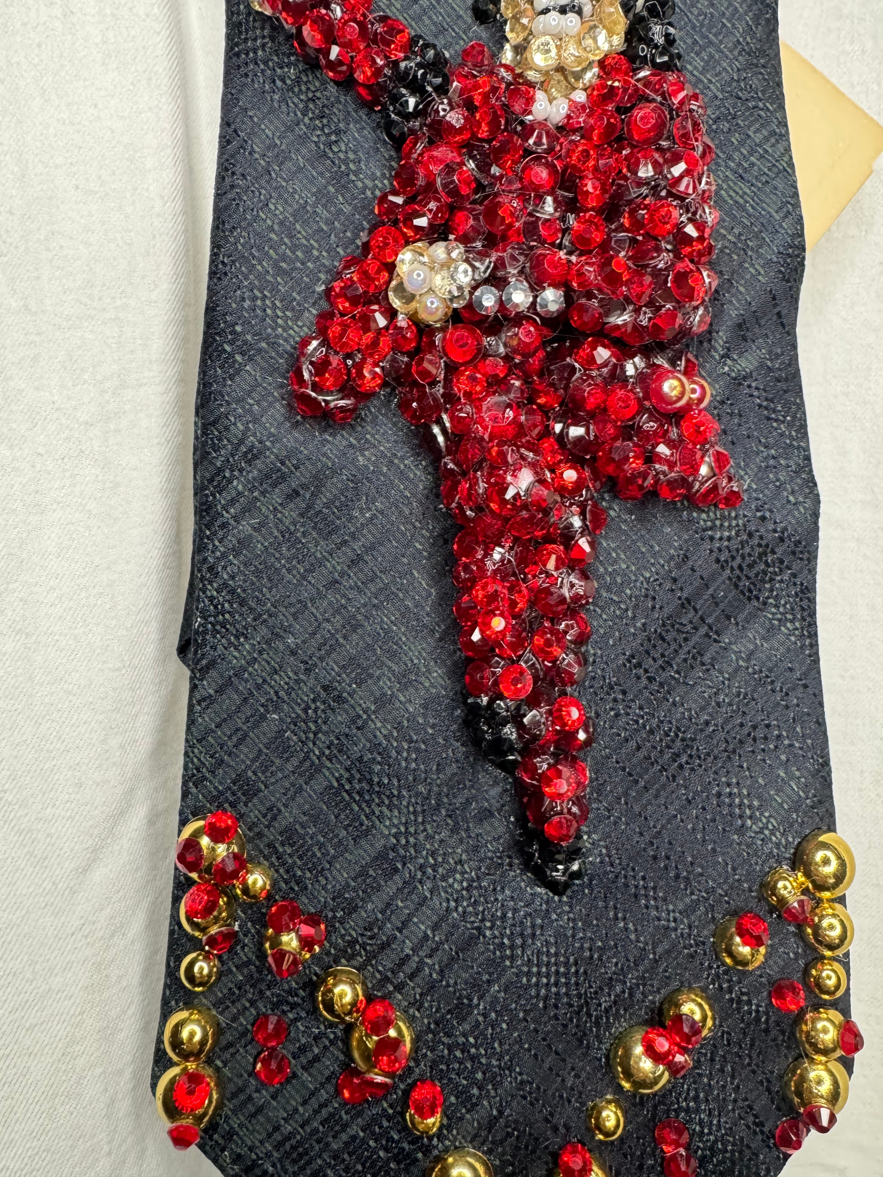 Black Michael Jackson Blood On the Dance Floor Single Cover Tie