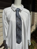 Navy Blue Paisley High Class Royalty Tie
