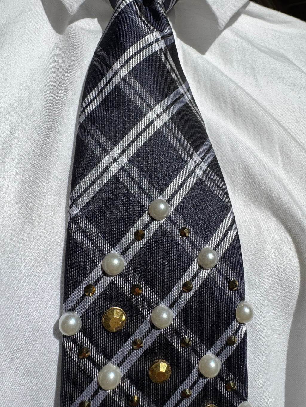 Navy Blue Subtle Royalty Tie