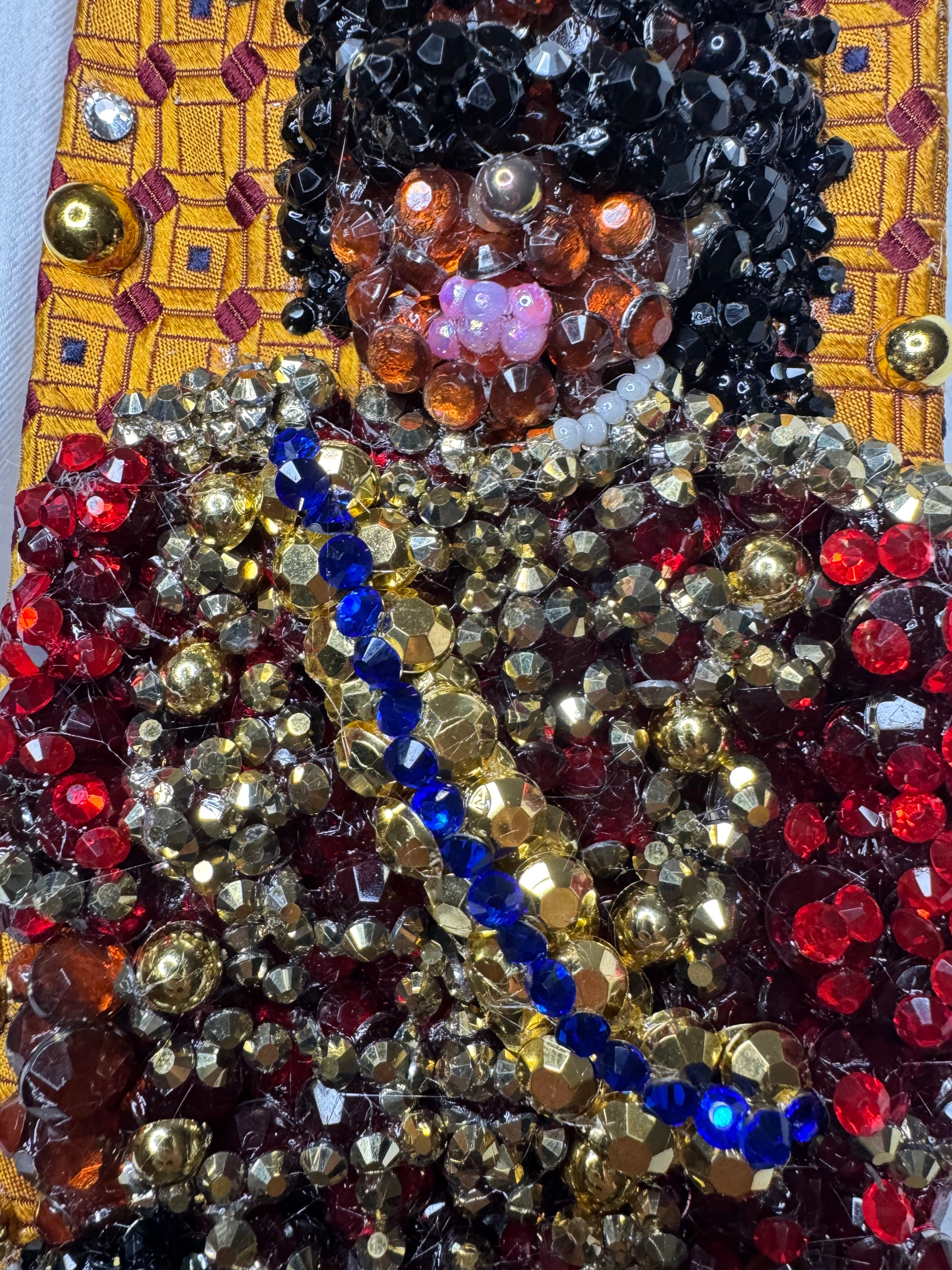 Orange Michael Jackson Red Military Jackson and Black Glove At AMA Thriller Era Tie
