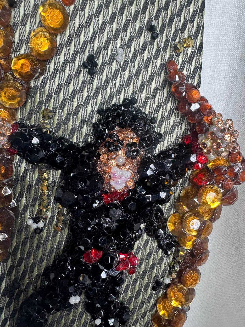 Light Green Michael Jackson Holding onto Trees Singing In Earth Song Music Video Tie