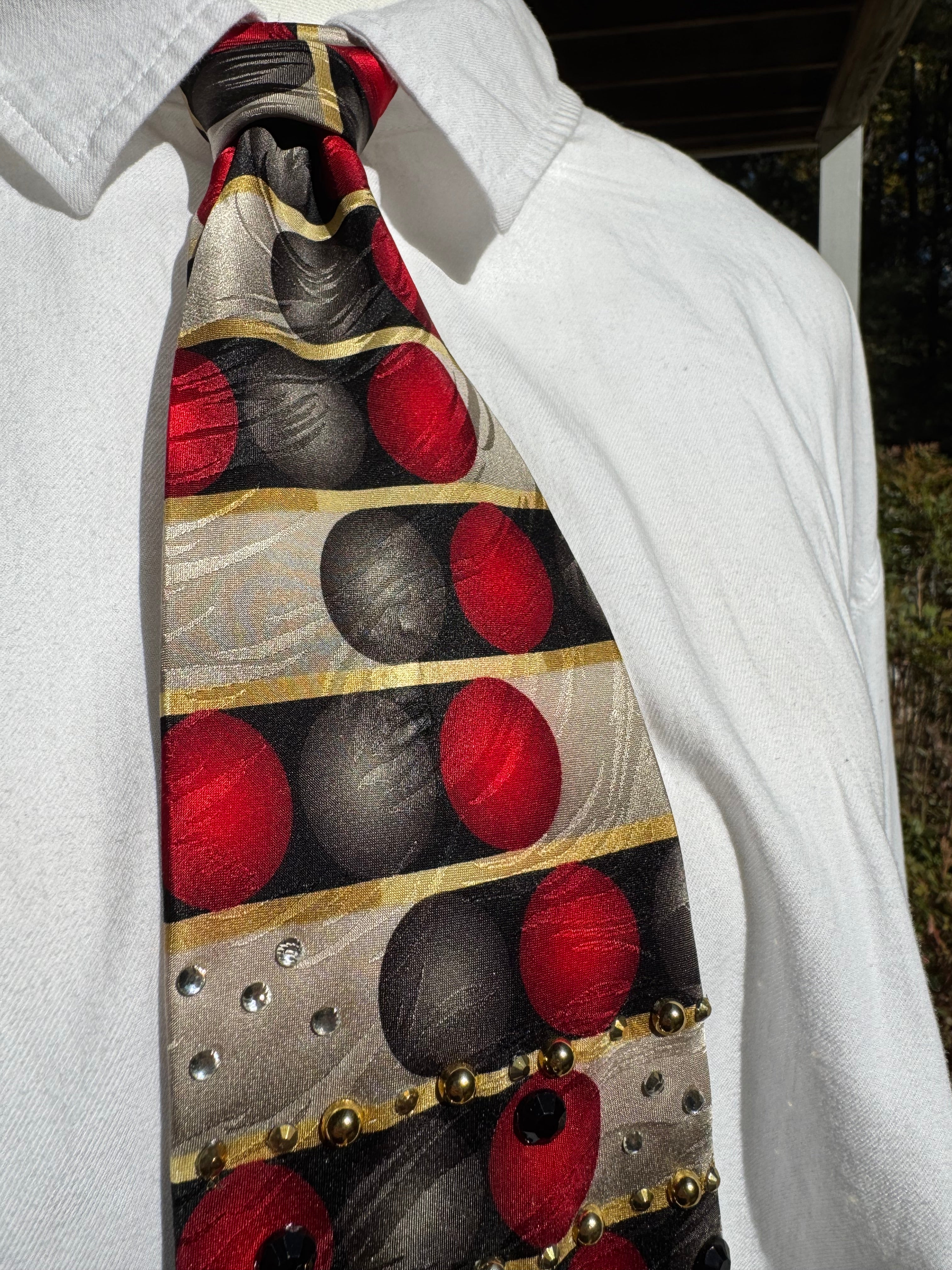 Grey Bowling Ball Rack Bowling Royalty Tie