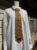 Gold Gears and Compass Exploration Royalty Tie