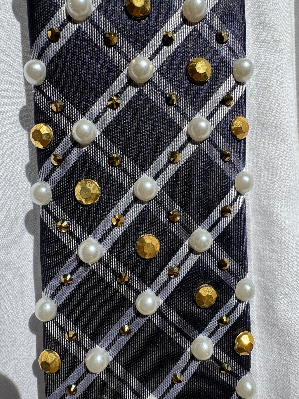 Navy Blue Subtle Royalty Tie