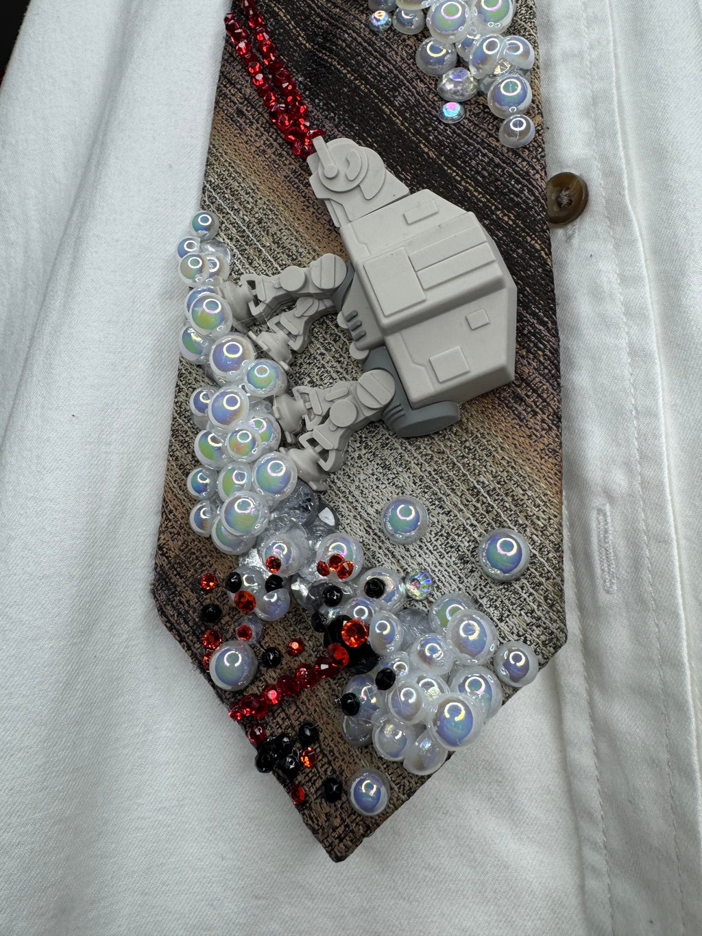 Burnt Beige Striped AT AT Walking in Combat Star Wars Tie