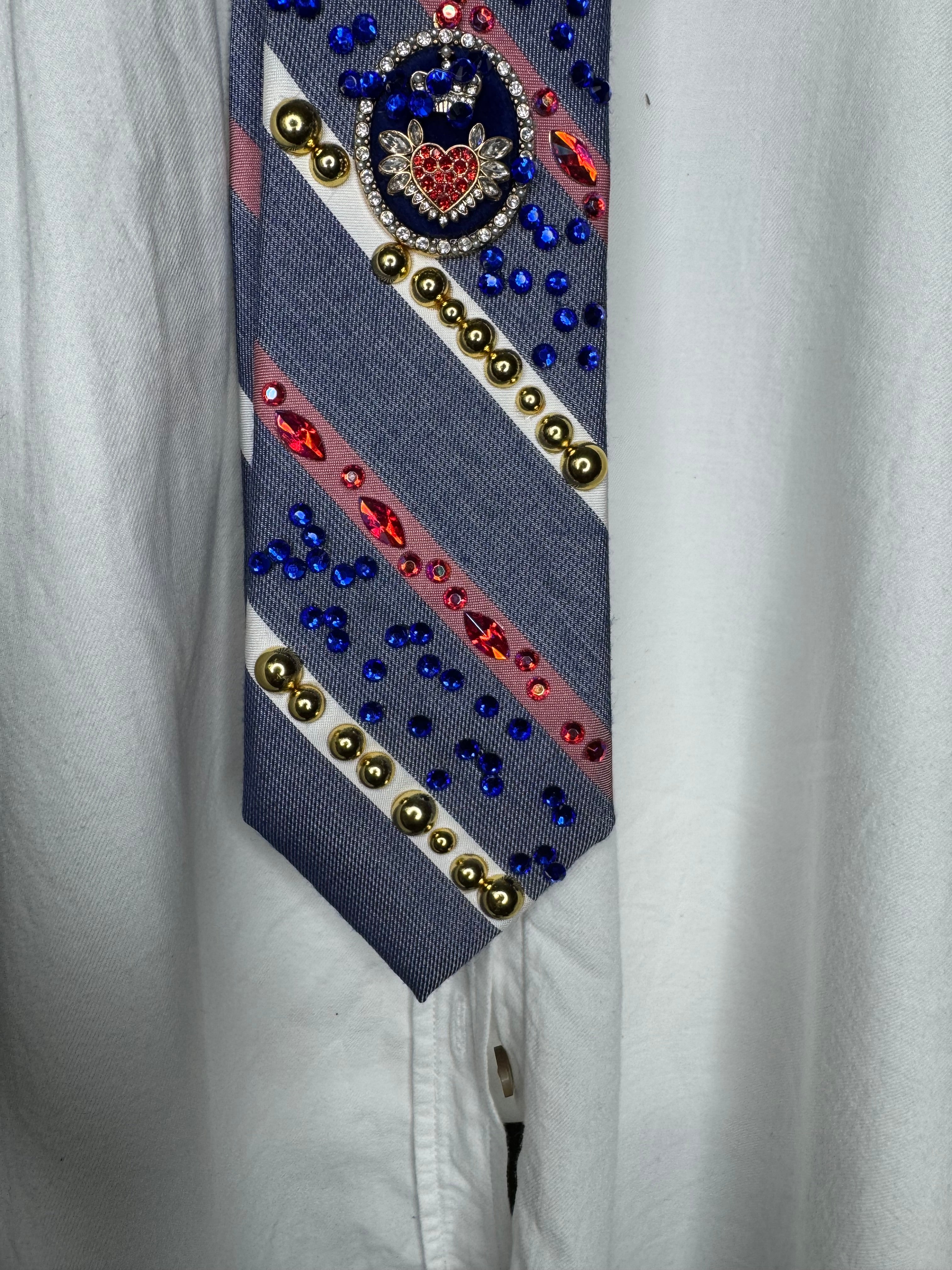 USA Striped High Class Royalty Tie