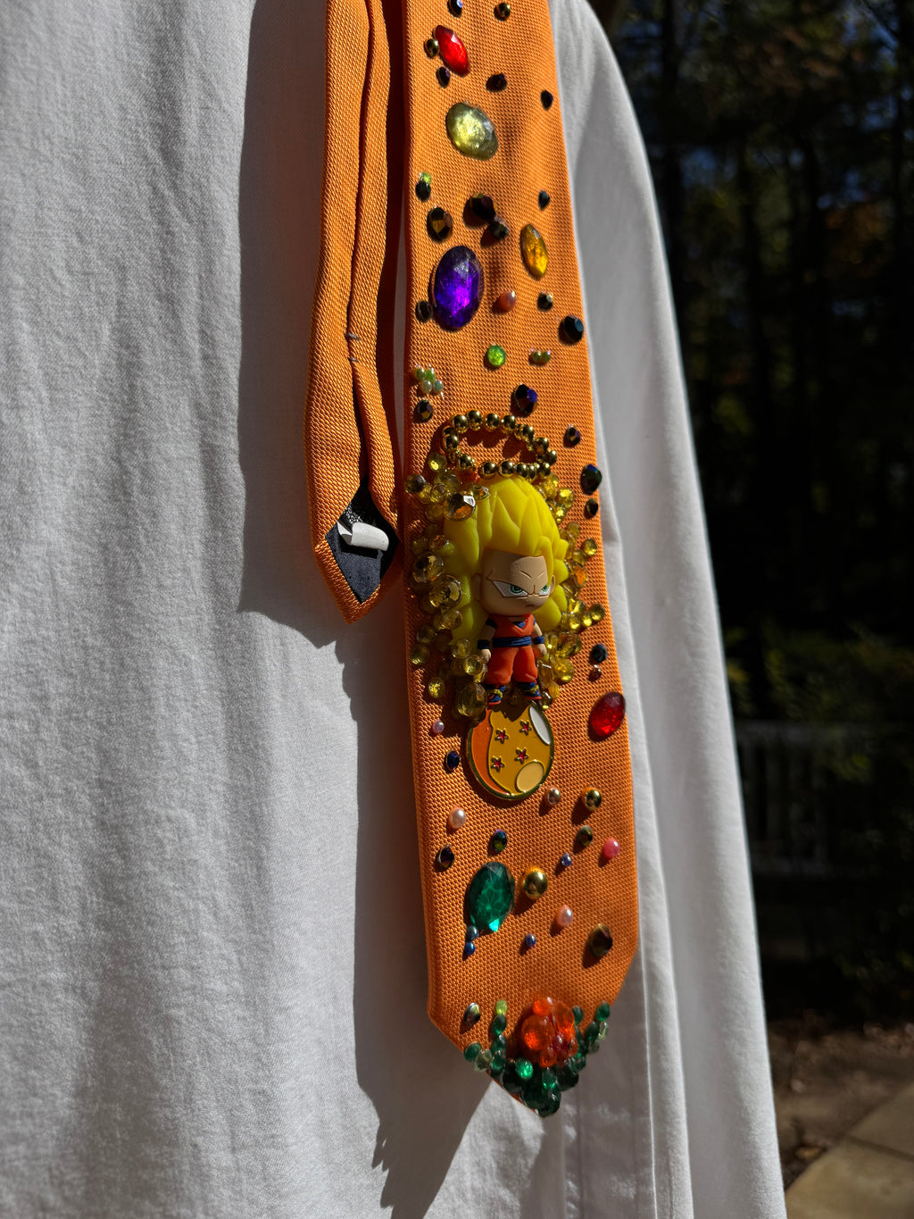 Orange Goku Super Saiyan 3 God Mode Dragon Ball Z Tie