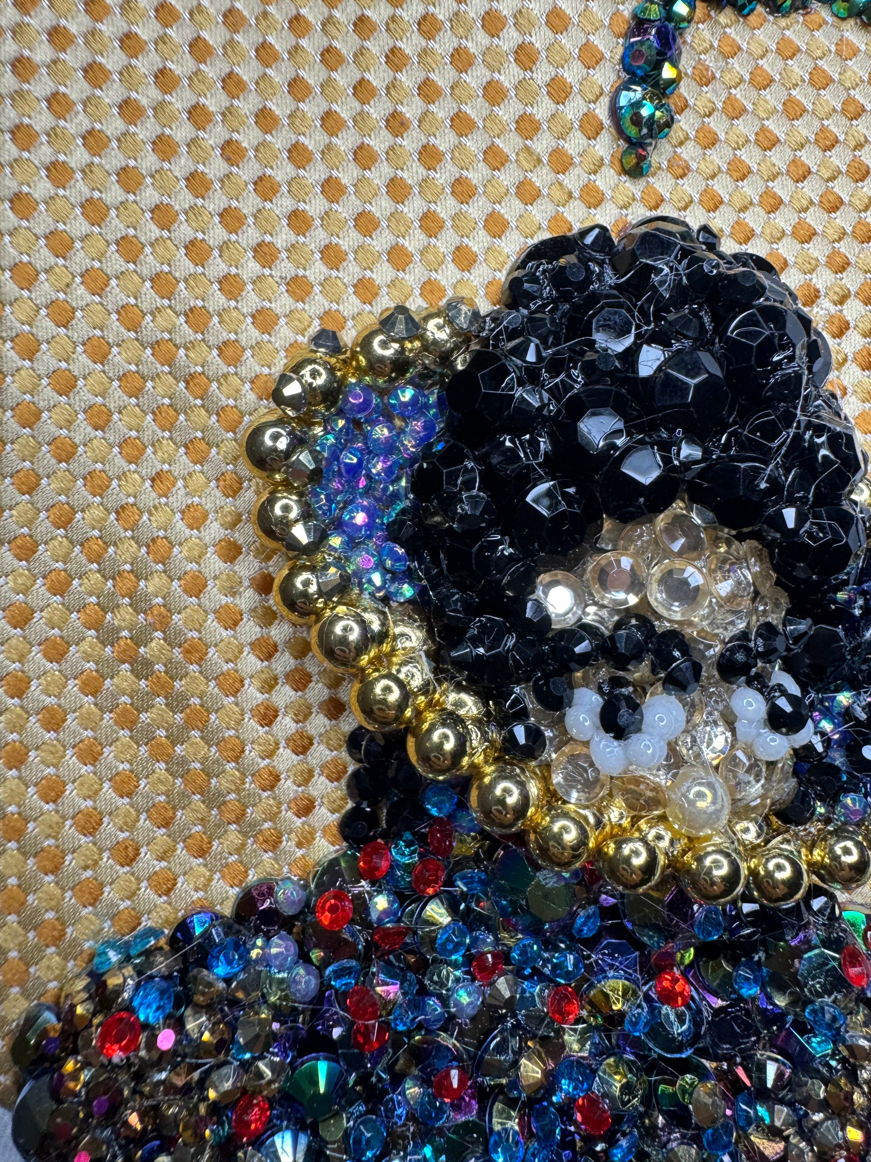 Gold Michael Jackson Xscape Album Cover Tie