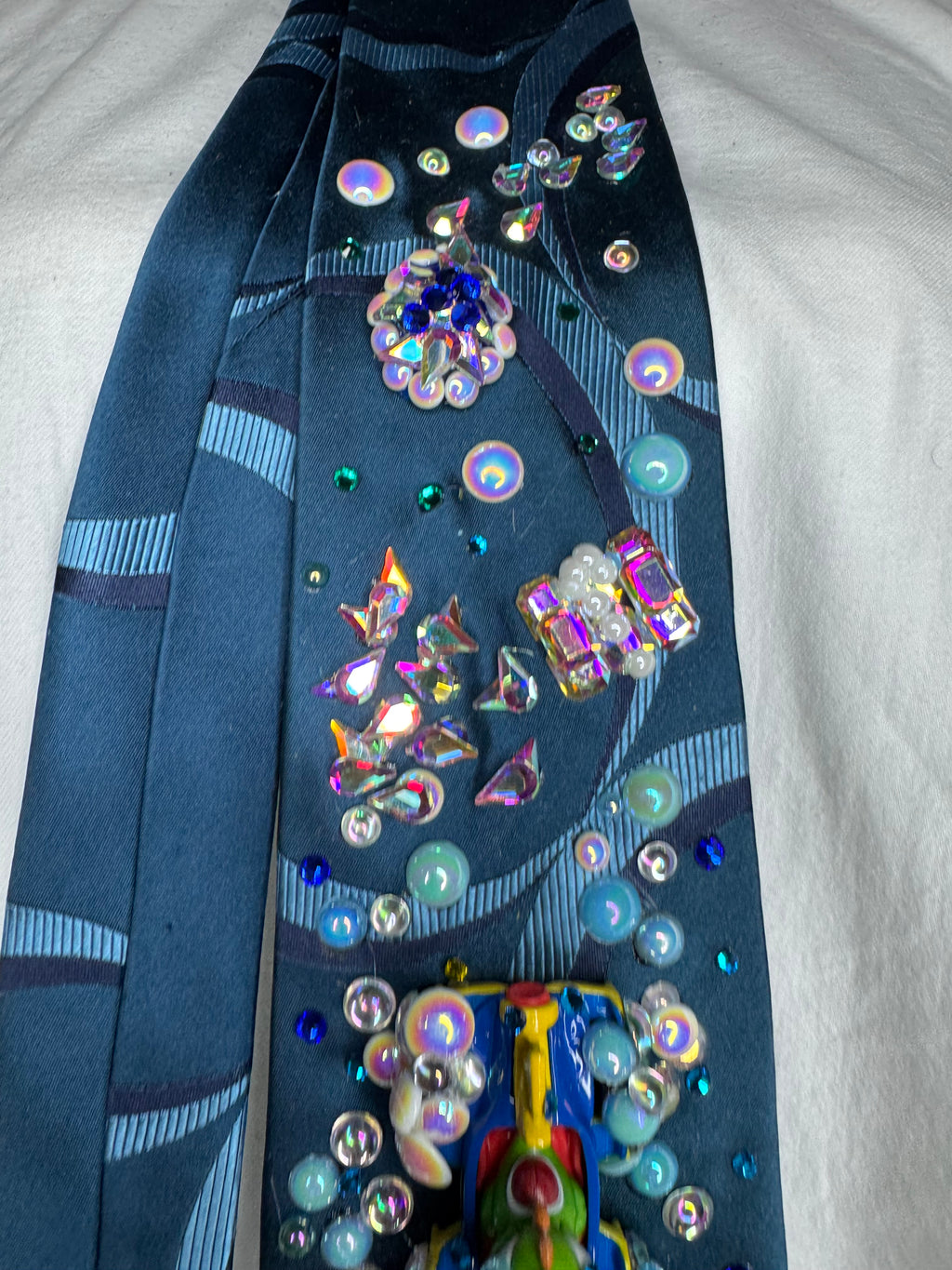 Blue Yoshi Chasing Star Item Underwater on Cheep Cheep Beach 200cc Mario Kart Tie