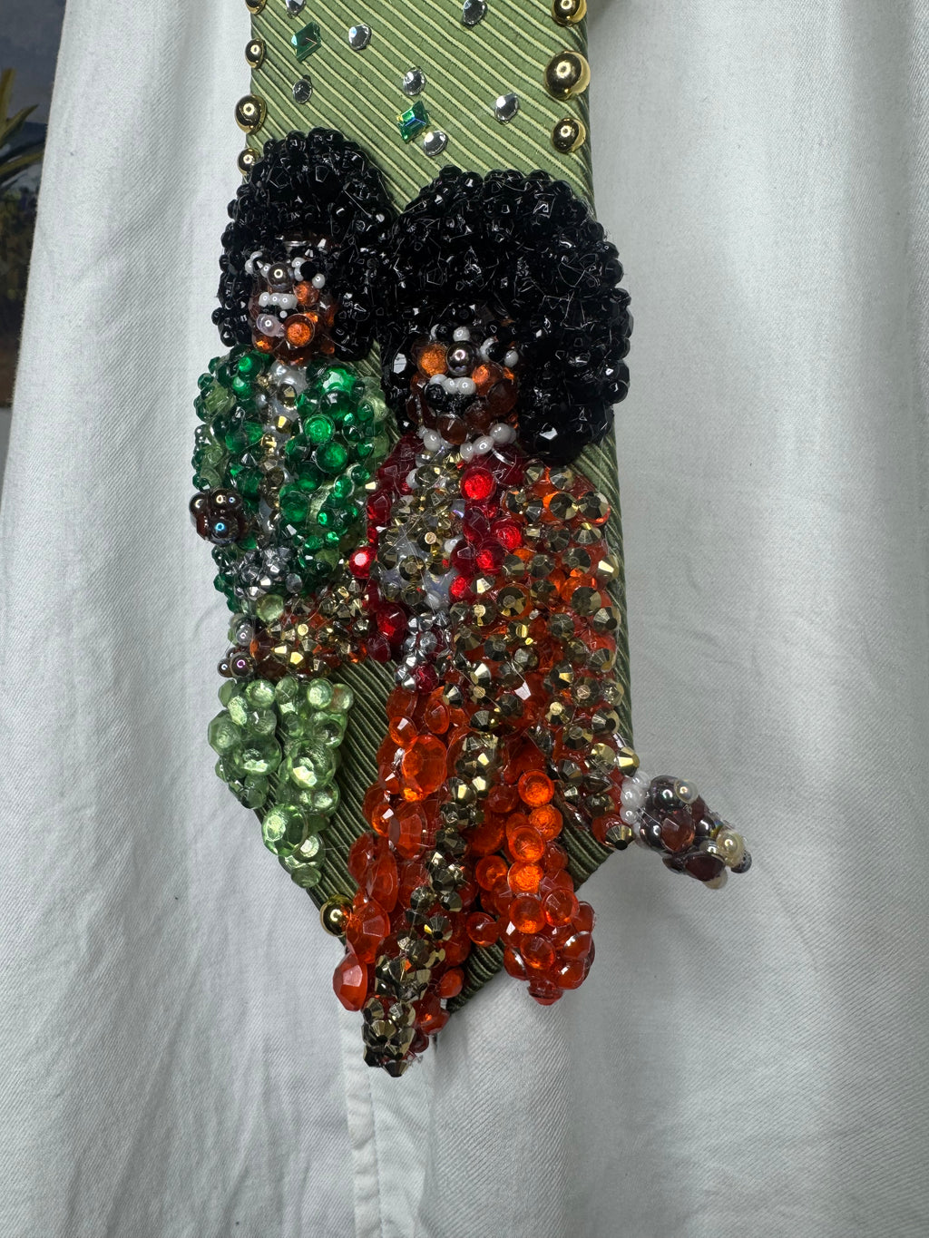 Green Michael and Jackie Jackson Singing “I Am Love” on TV Jackson 5 1975 Tie