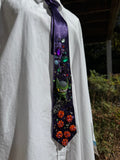 Purple Silk Cell Aura Farming Over All 7 Dragon Balls DBZ Tie