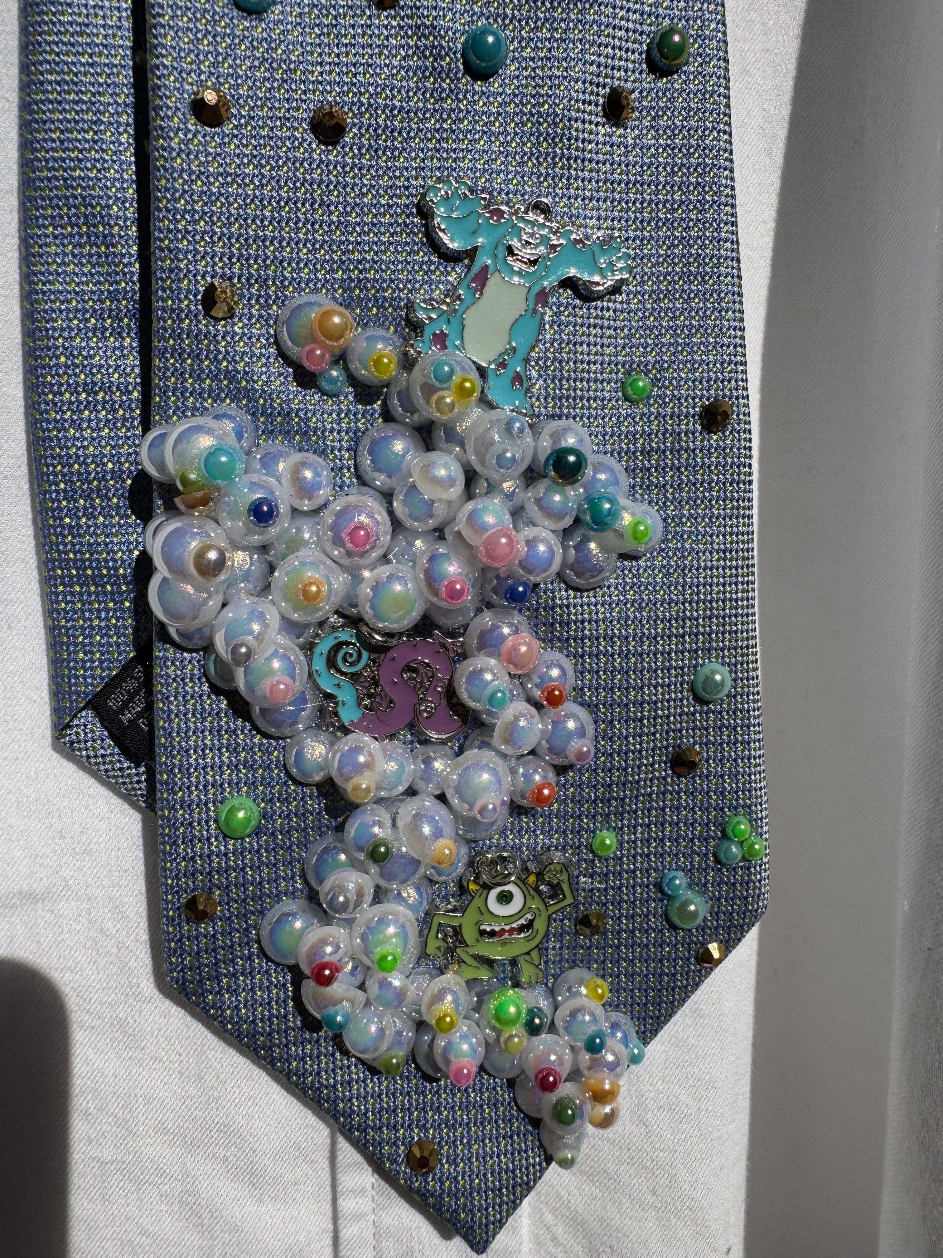 Light Blue Monsters Inc In the Clouds Movie Tie