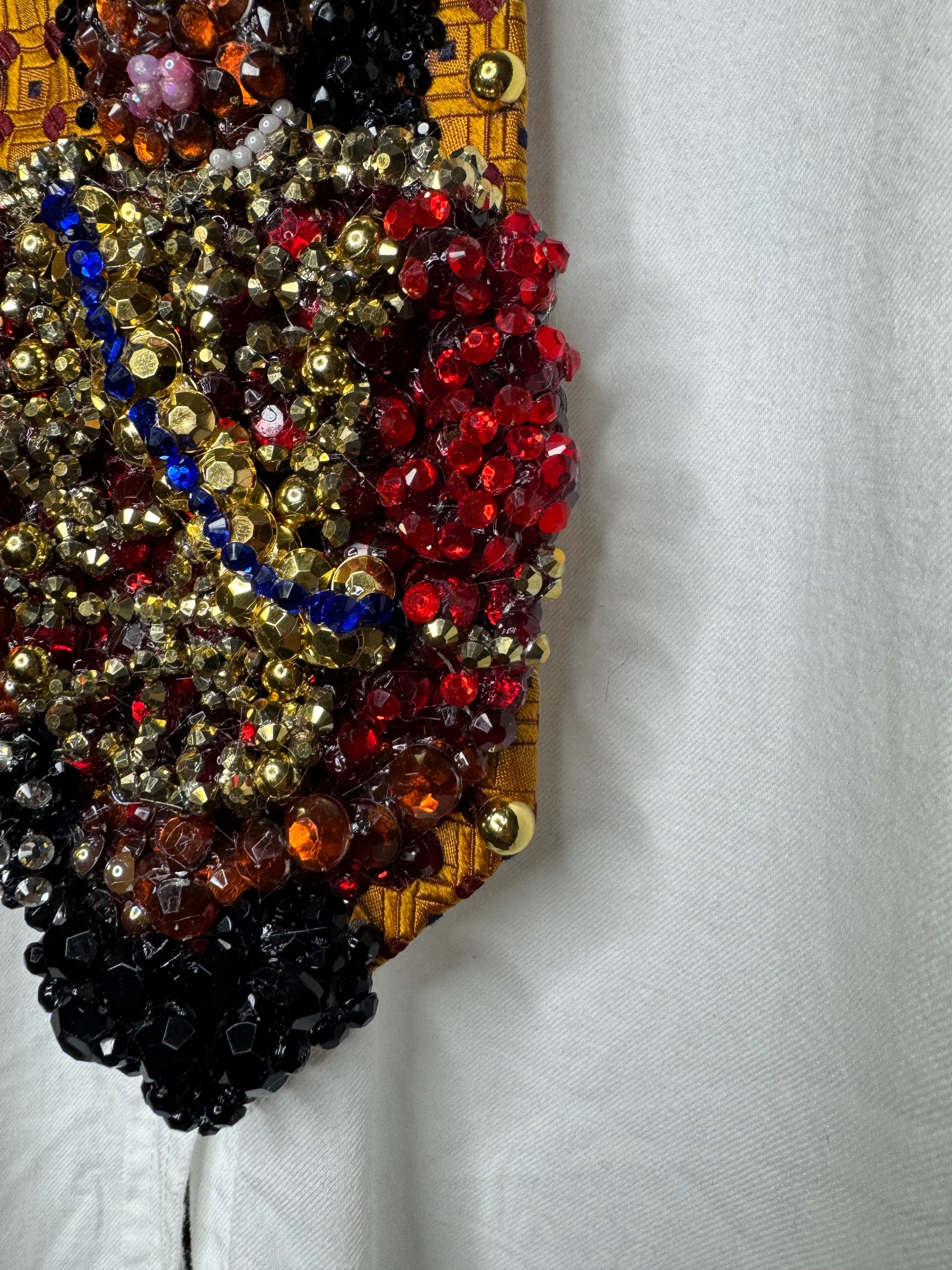 Orange Michael Jackson Red Military Jackson and Black Glove At AMA Thriller Era Tie