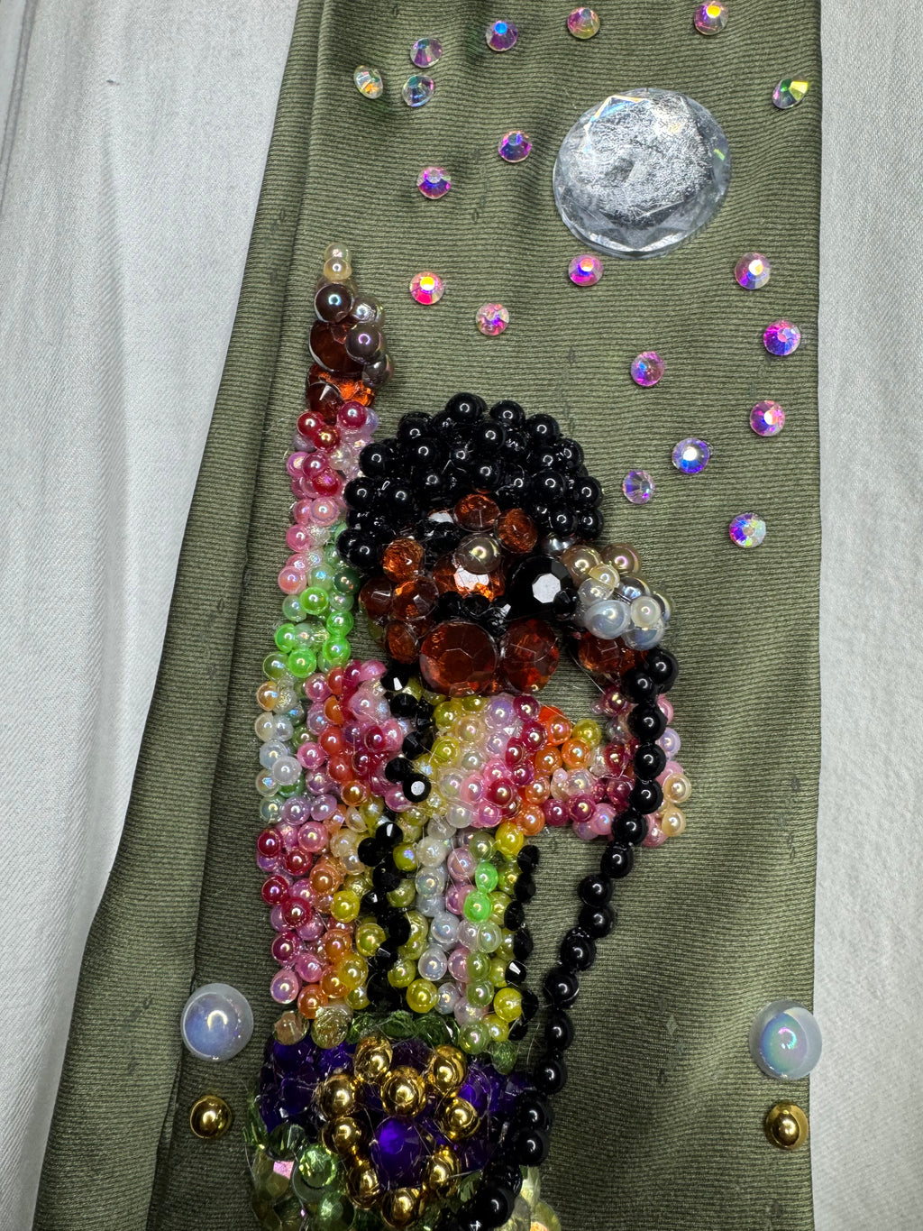 Green Silk Young Michael Jackson Singing “Higher” On Going Back To Indiana Concert Jackson 5 1971 Tie