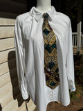 Gold Renaissance Ceiling Printed High Class Royalty Tie