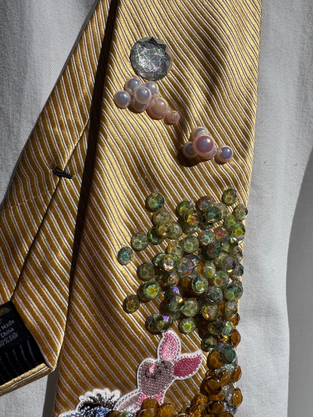 Yellow Winnie the Pooh Under HoneyPot Dripping Movie Tie