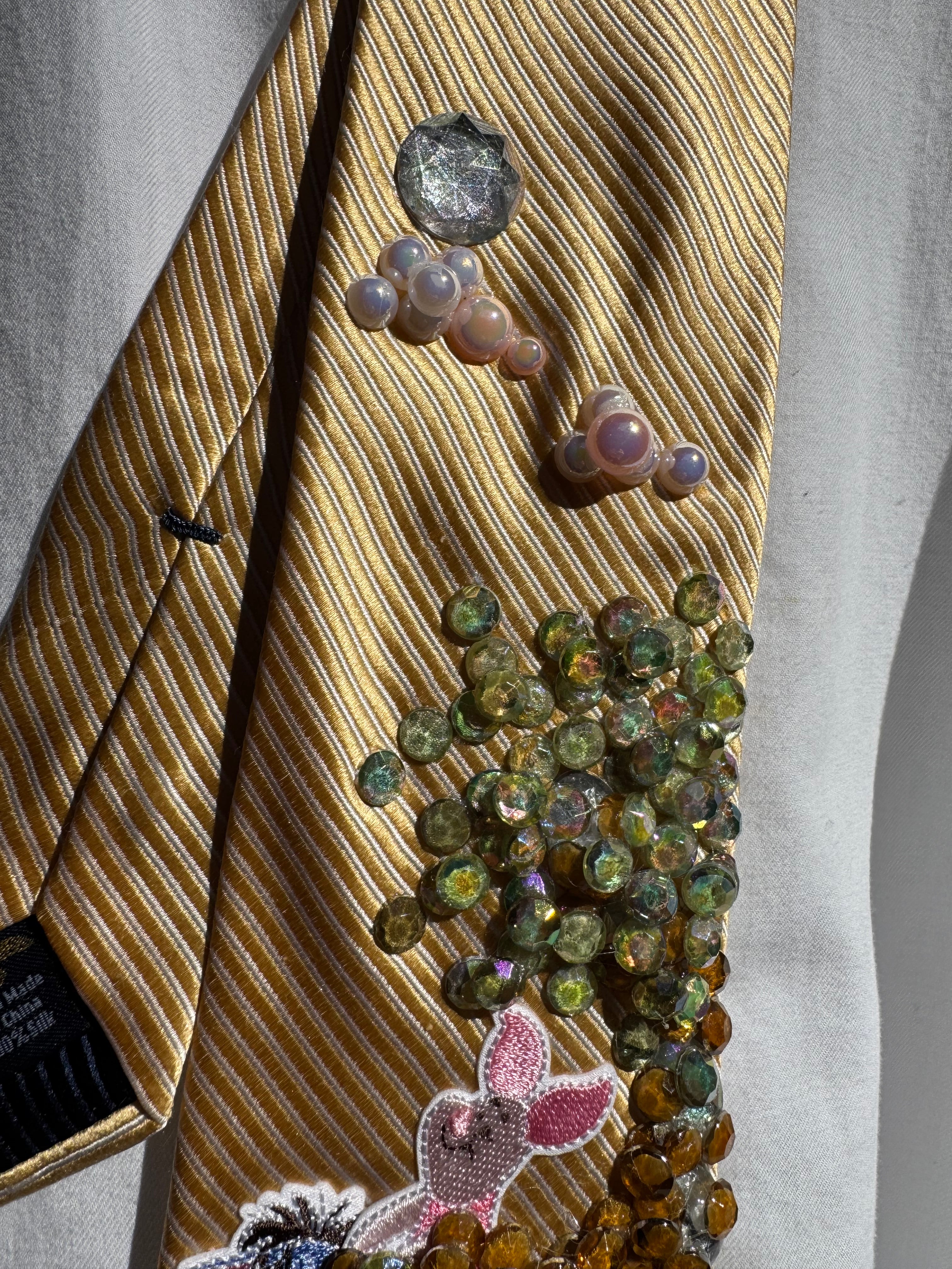 Yellow Winnie the Pooh Under HoneyPot Dripping Movie Tie