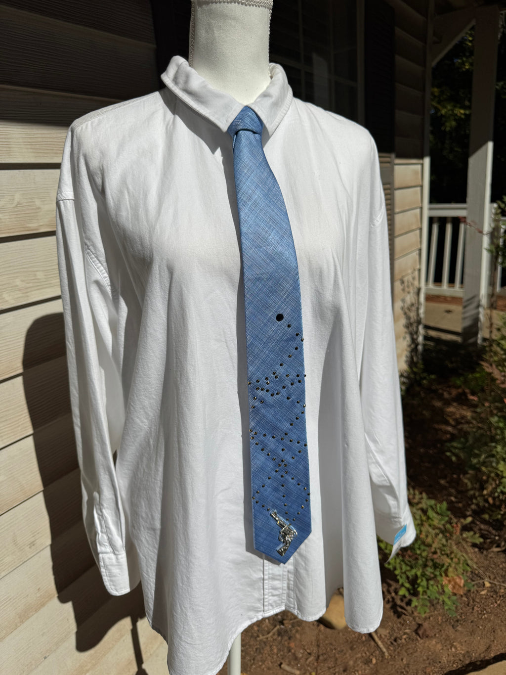 Navy Blue Subtle Royalty Tie