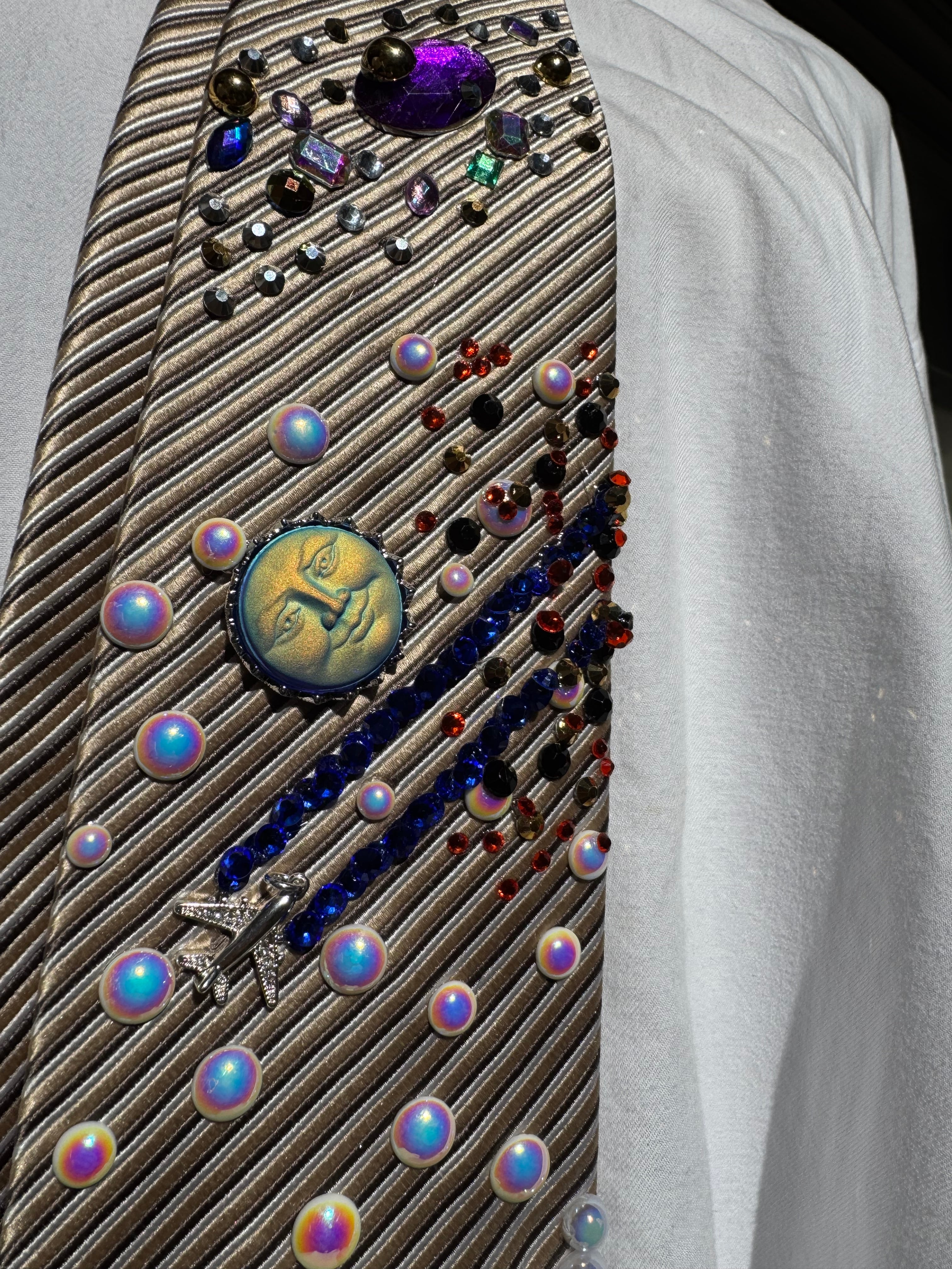 Light Beige AT AT Walker Attacking Star Wars Tie