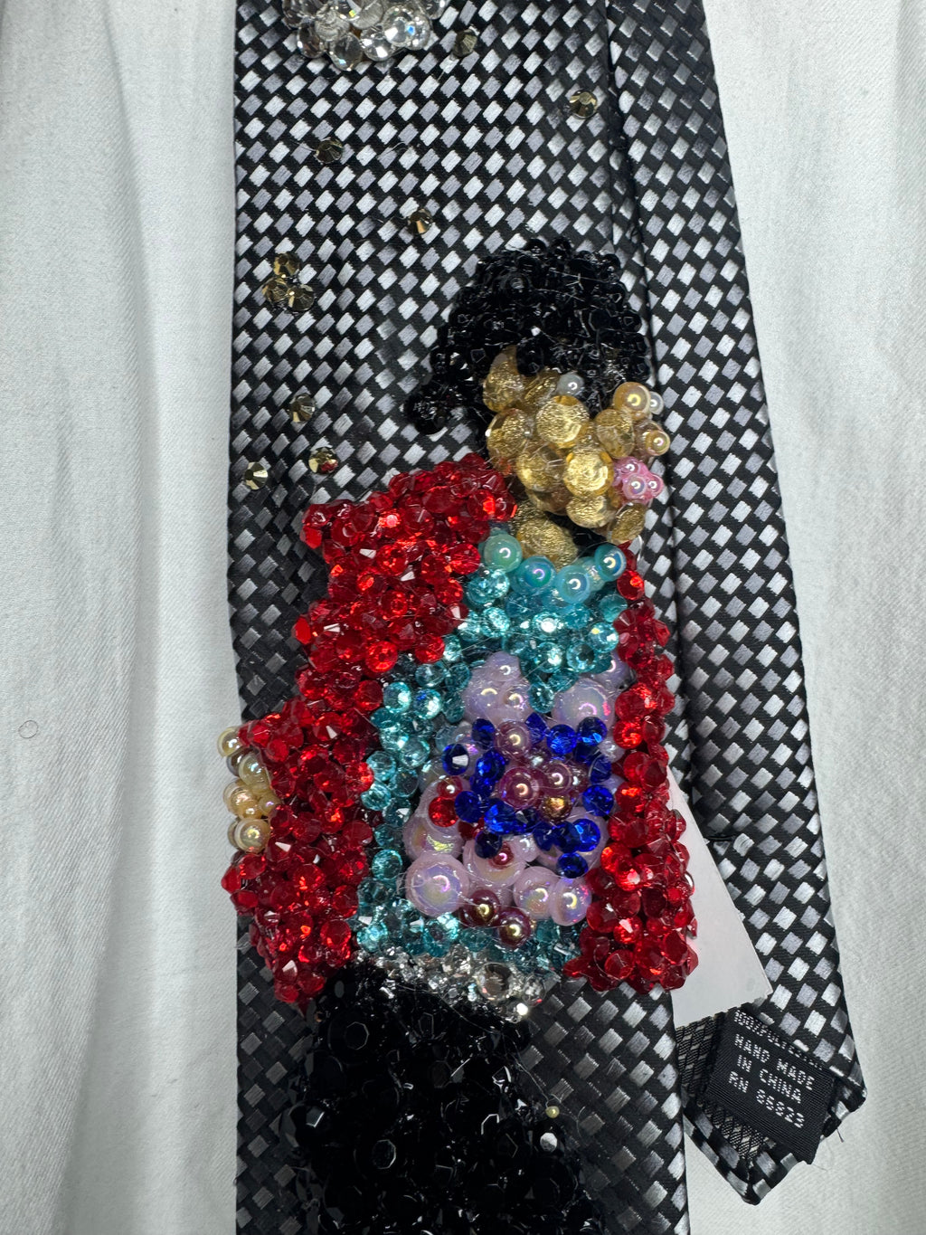 Grey Michael Jackson Hitting Jacket Spread Hip Thrust Move in Beat Music Video Tie