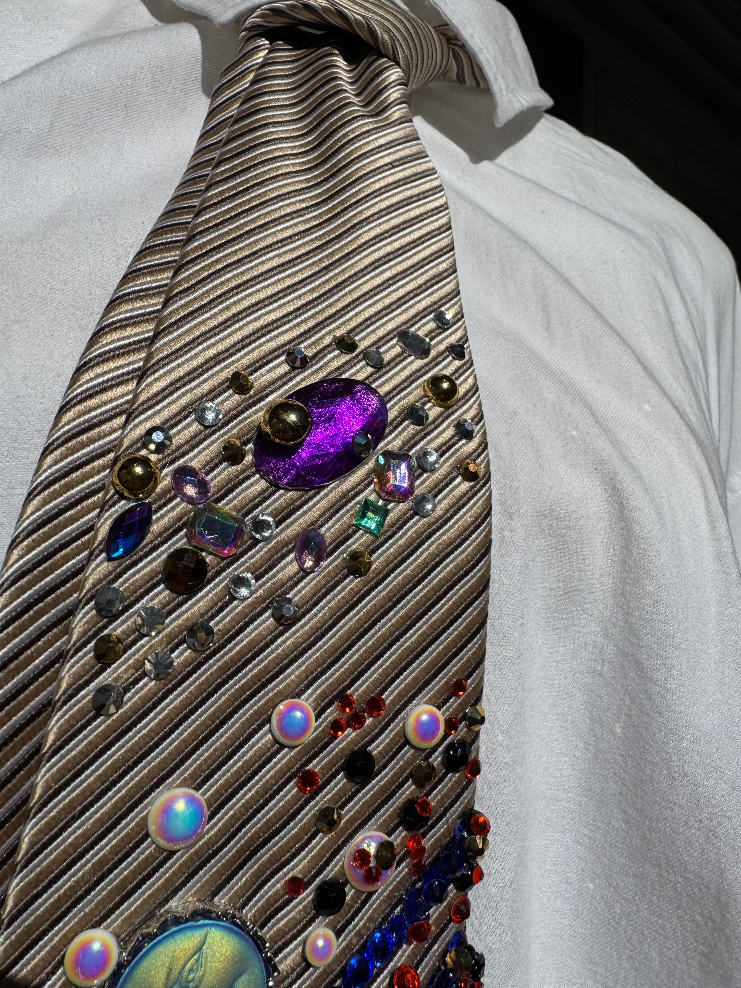 Light Beige AT AT Walker Attacking Star Wars Tie