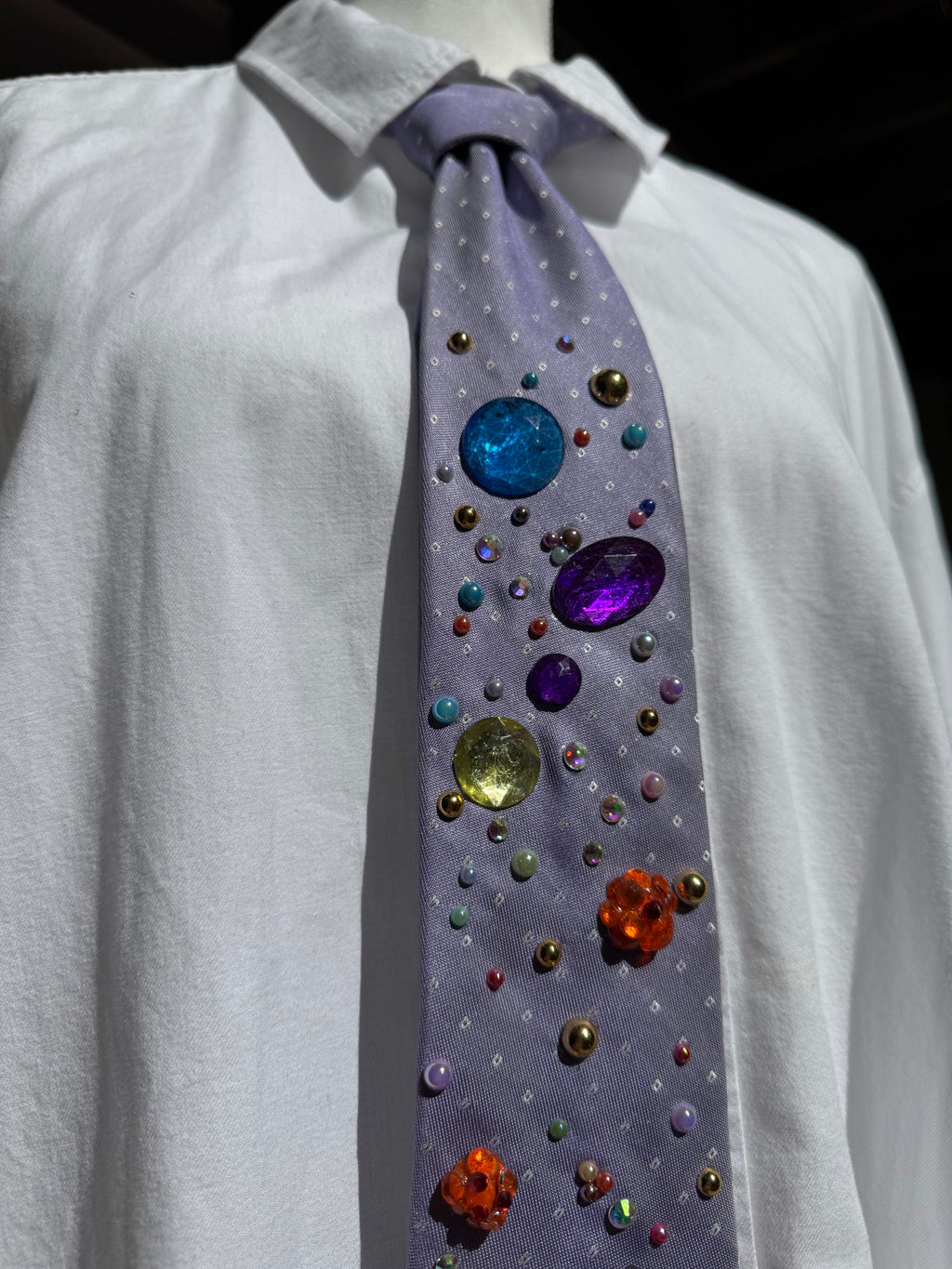 Light Purple Gotenks On Dragon Ball DBZ Tie