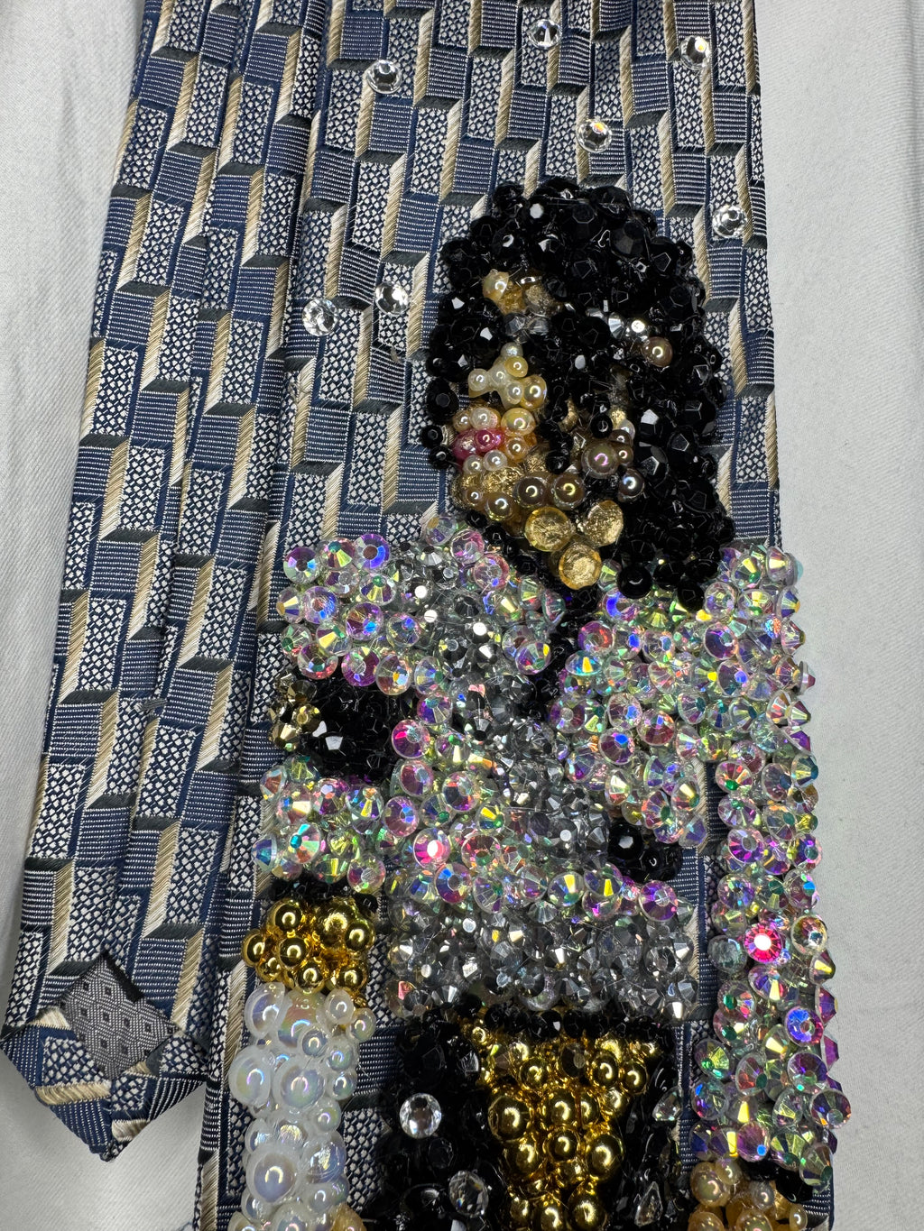 Grey Michael Jackson Iridescent Jackson Aura Farming 3 Minutes At Bucharest Dangerous World Tour 1992 Tie