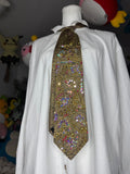 Gold Paisley High Class Royalty Tie