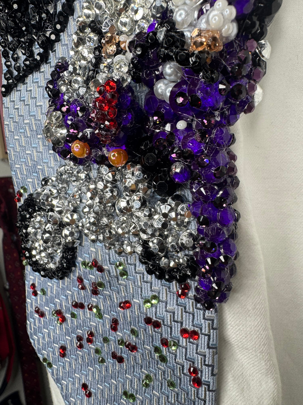 Light Blue Prince & The Revolution Purple Rain Album Cover Tie