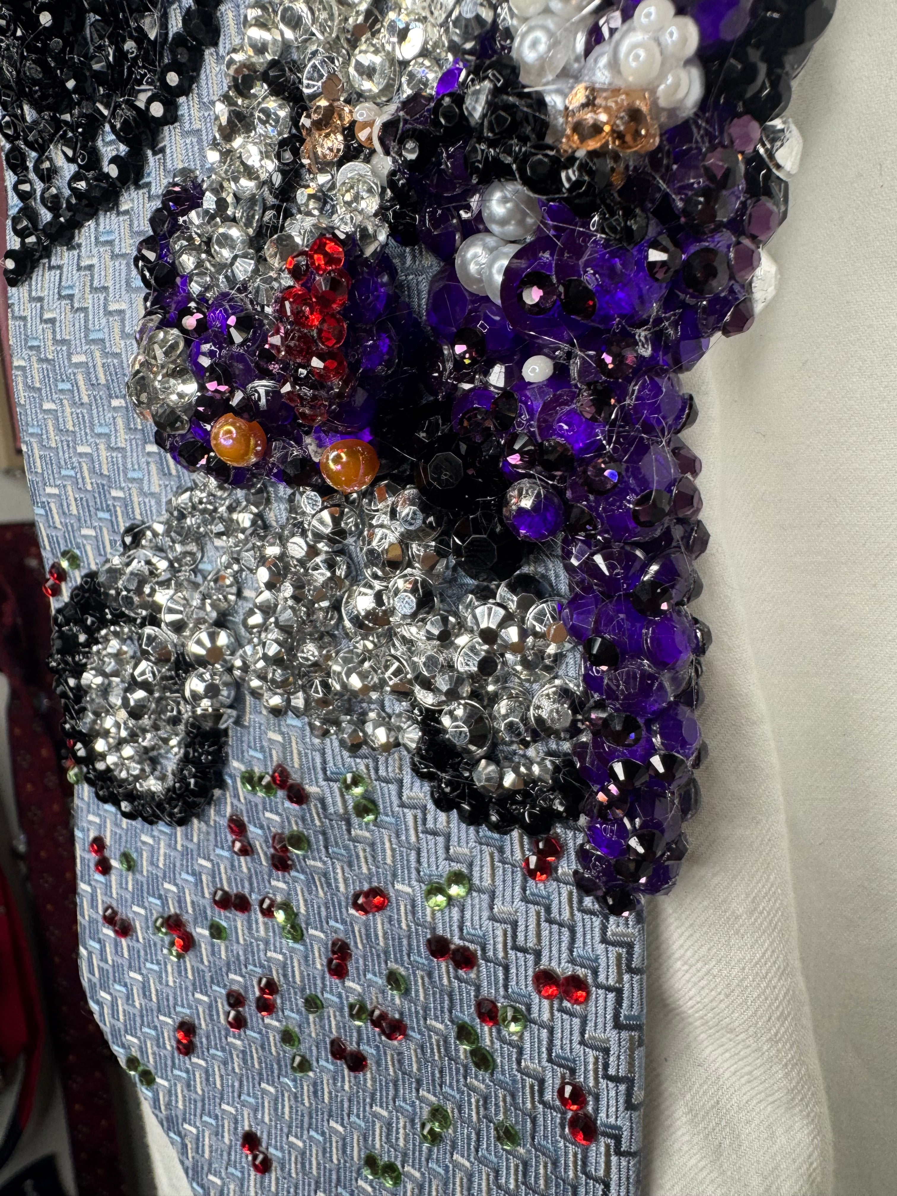 Light Blue Prince & The Revolution Purple Rain Album Cover Tie