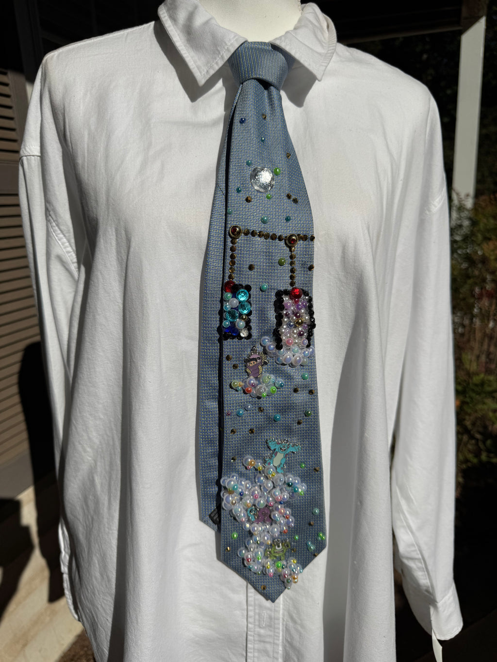 Light Blue Monsters Inc In the Clouds Movie Tie