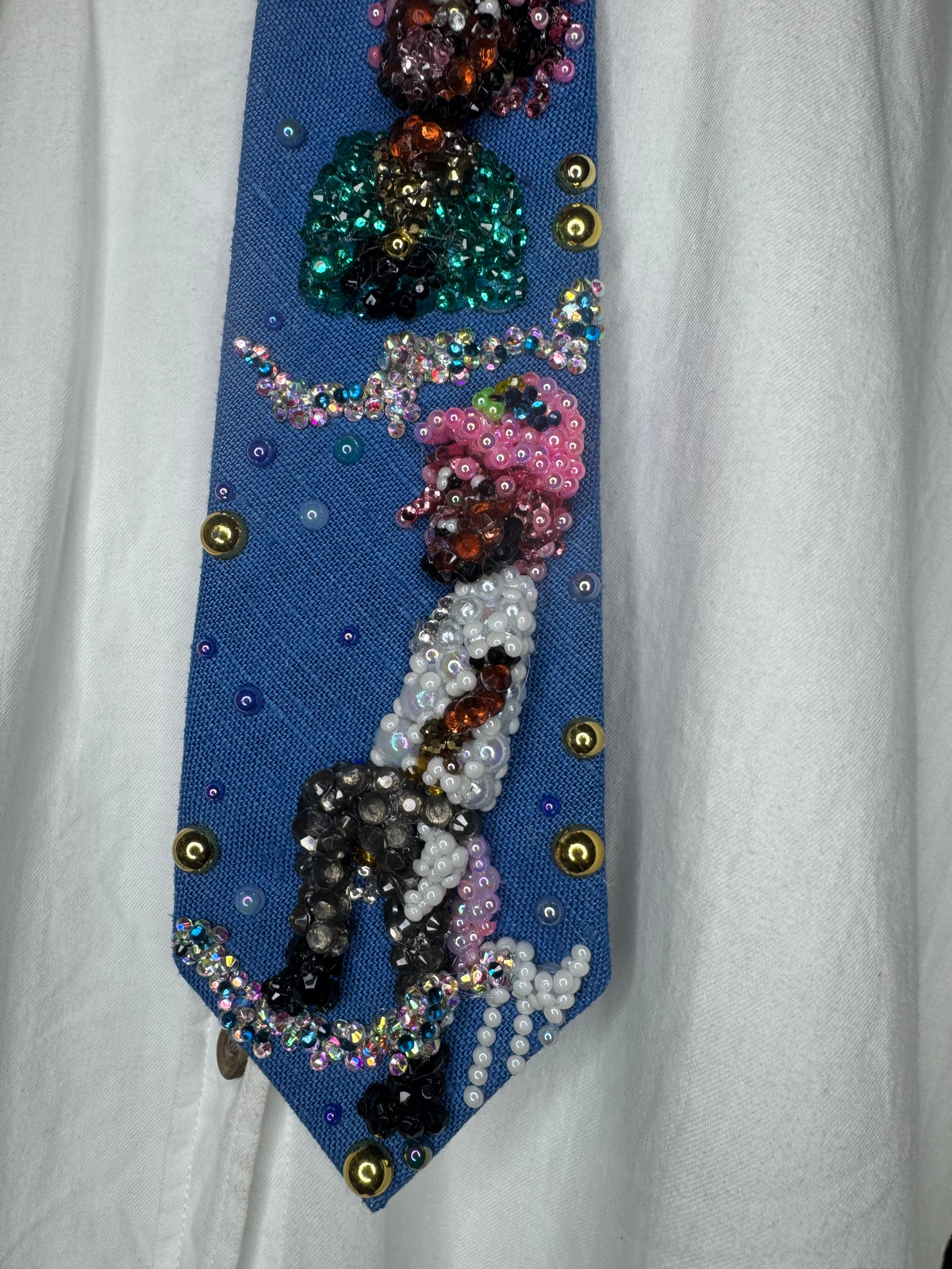 Sky Blue Lil Uzi Vert Double Scene from You Was Right Music Video Tie