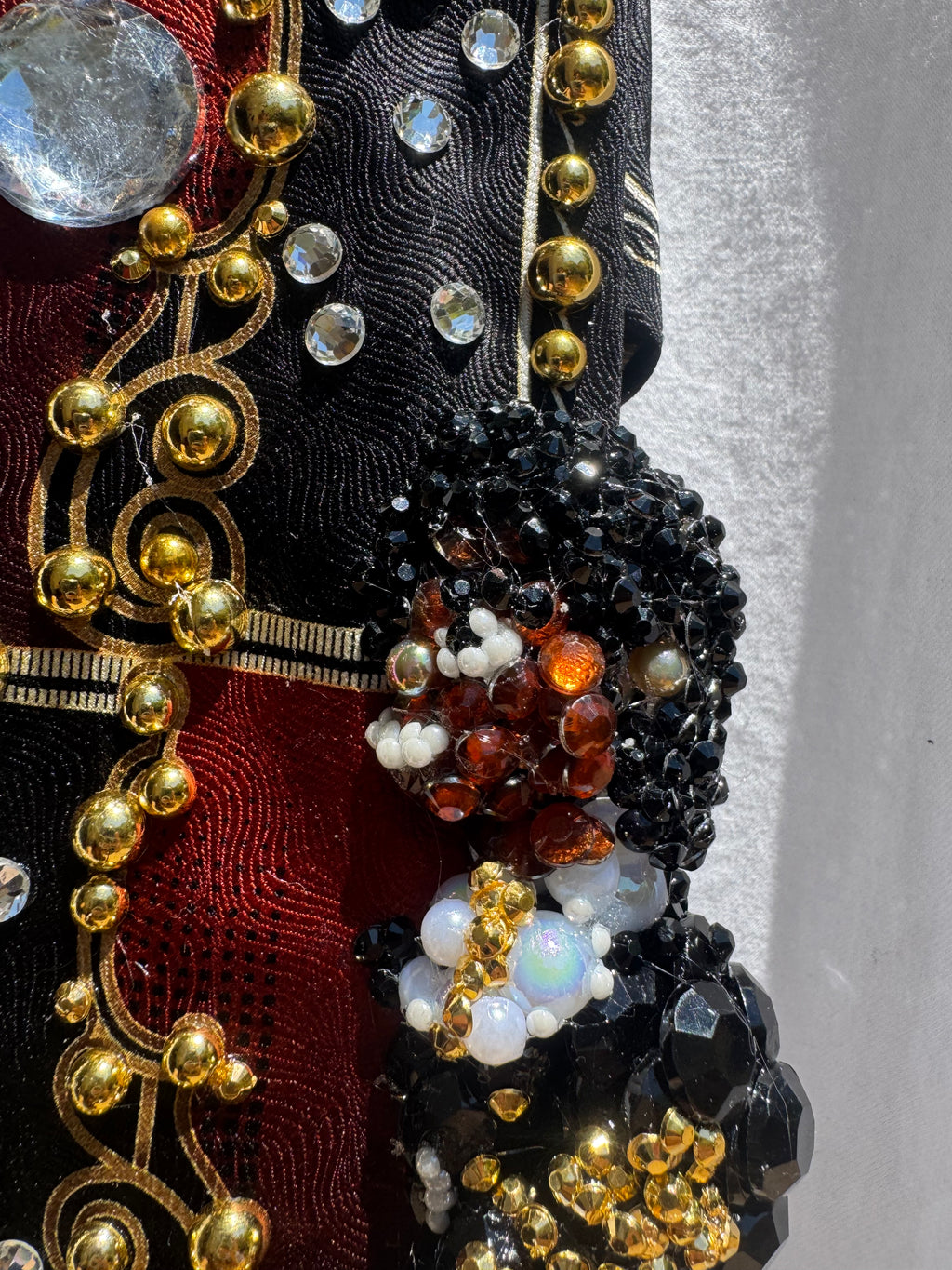 Black and Bronze Michael Jackson Playing With Yo-Yo 1984 High Class Royalty Tie