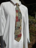 Beige Faith and Hope Royalty Church Tie